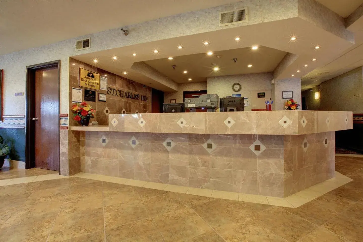 Lobby or reception in Americas Best Value Inn and Suites Saint Charles Lobby or reception in Americas Best Value Inn and Suites Saint Charles