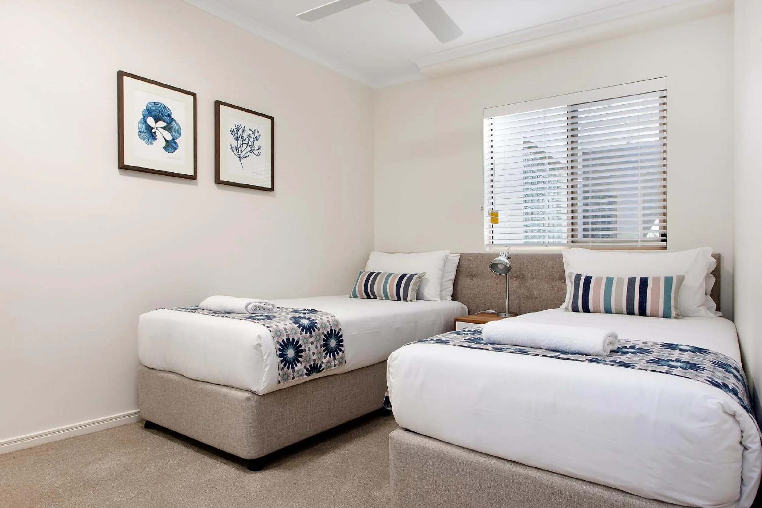 Bed in Offshore Noosa Resort