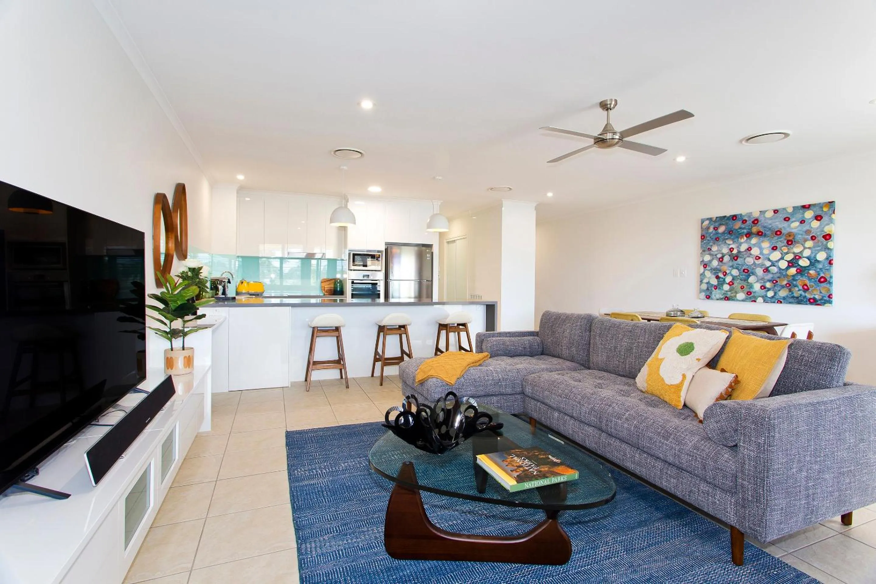 Living room in Offshore Noosa Resort
