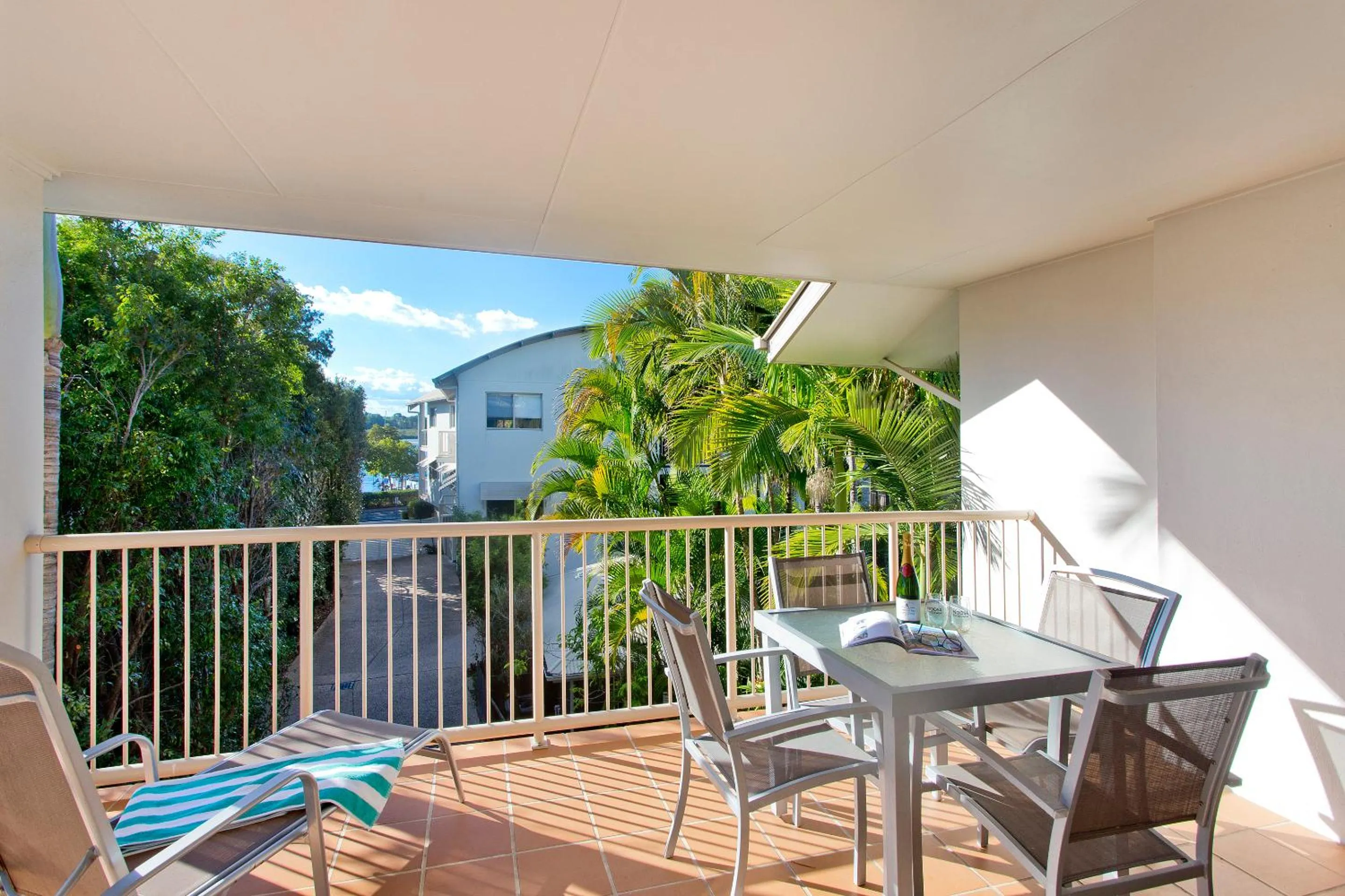 Balcony/Terrace in Offshore Noosa Resort