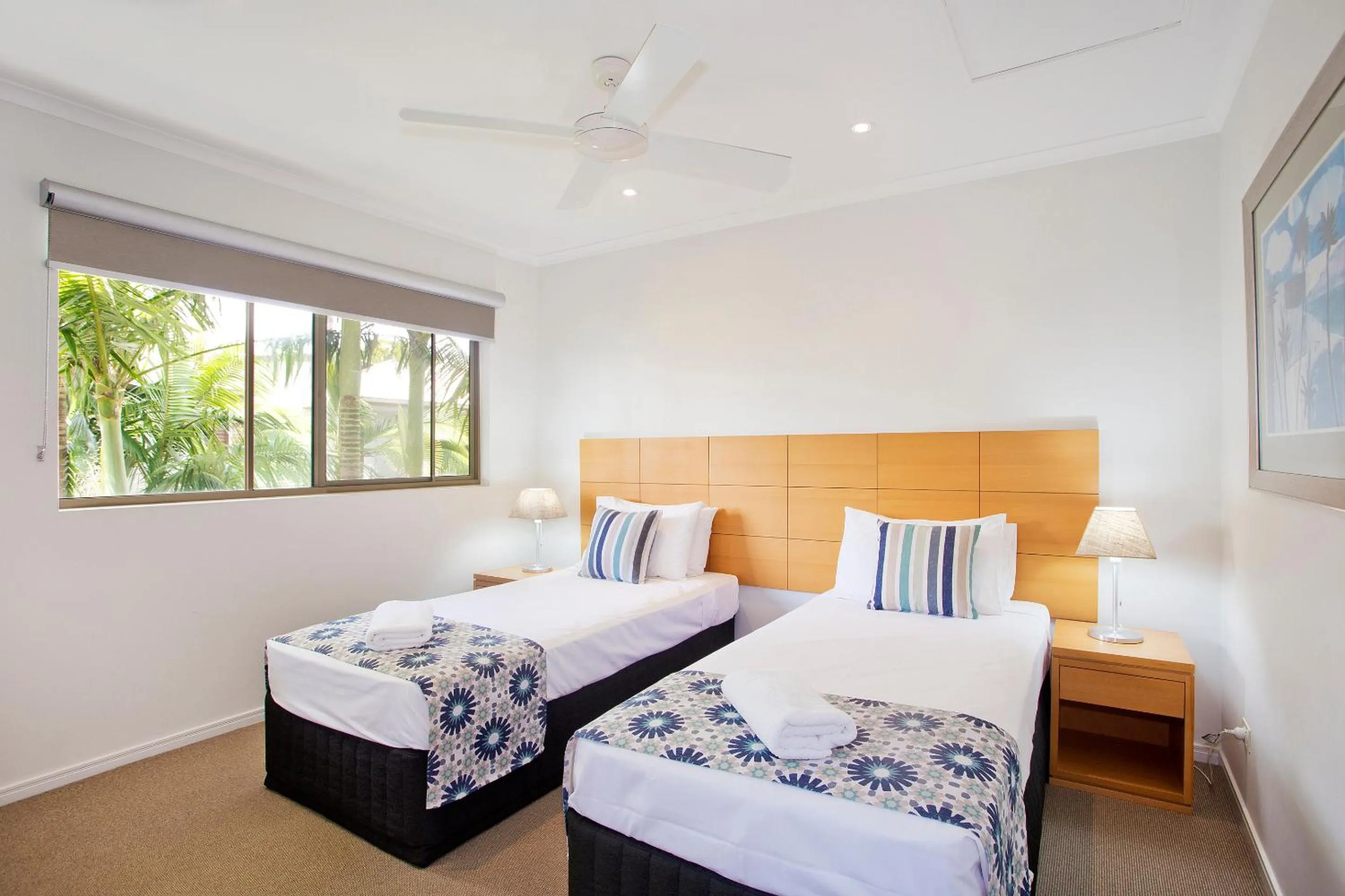 Bedroom, Bed in Offshore Noosa Resort