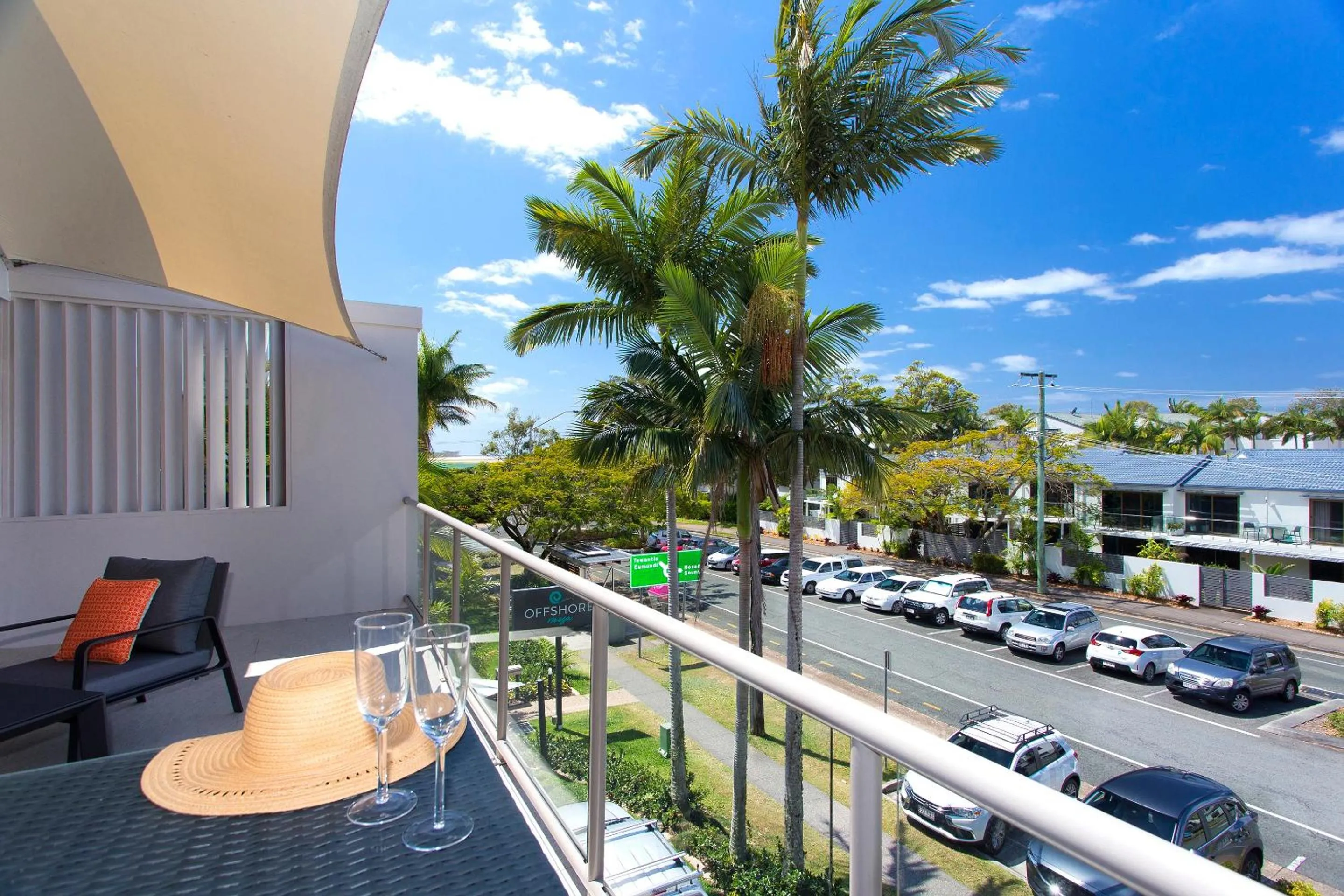 Balcony/Terrace in Offshore Noosa Resort
