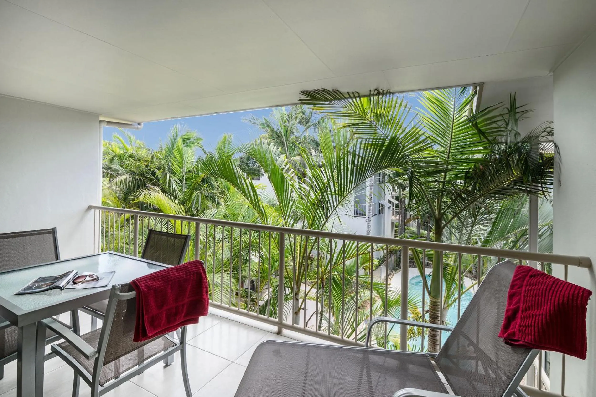 Balcony/Terrace in Offshore Noosa Resort