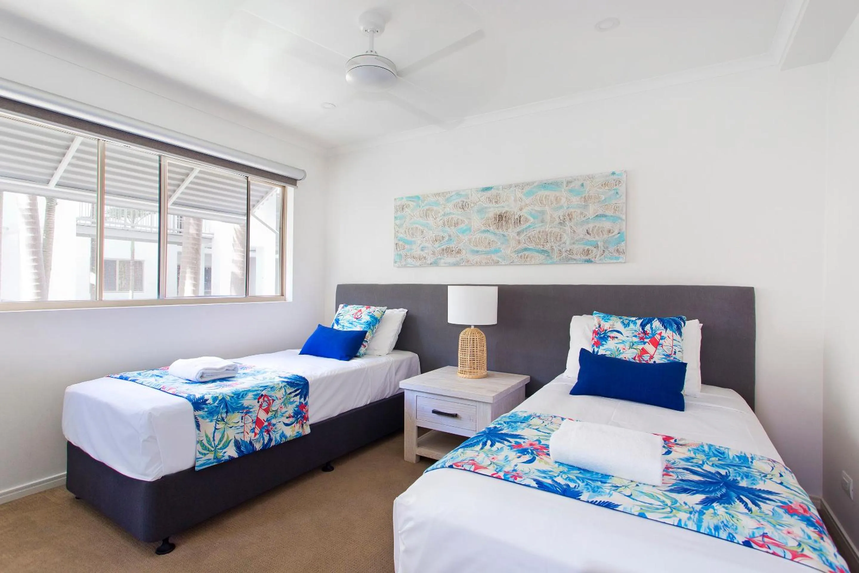 Bedroom, Bed in Offshore Noosa Resort