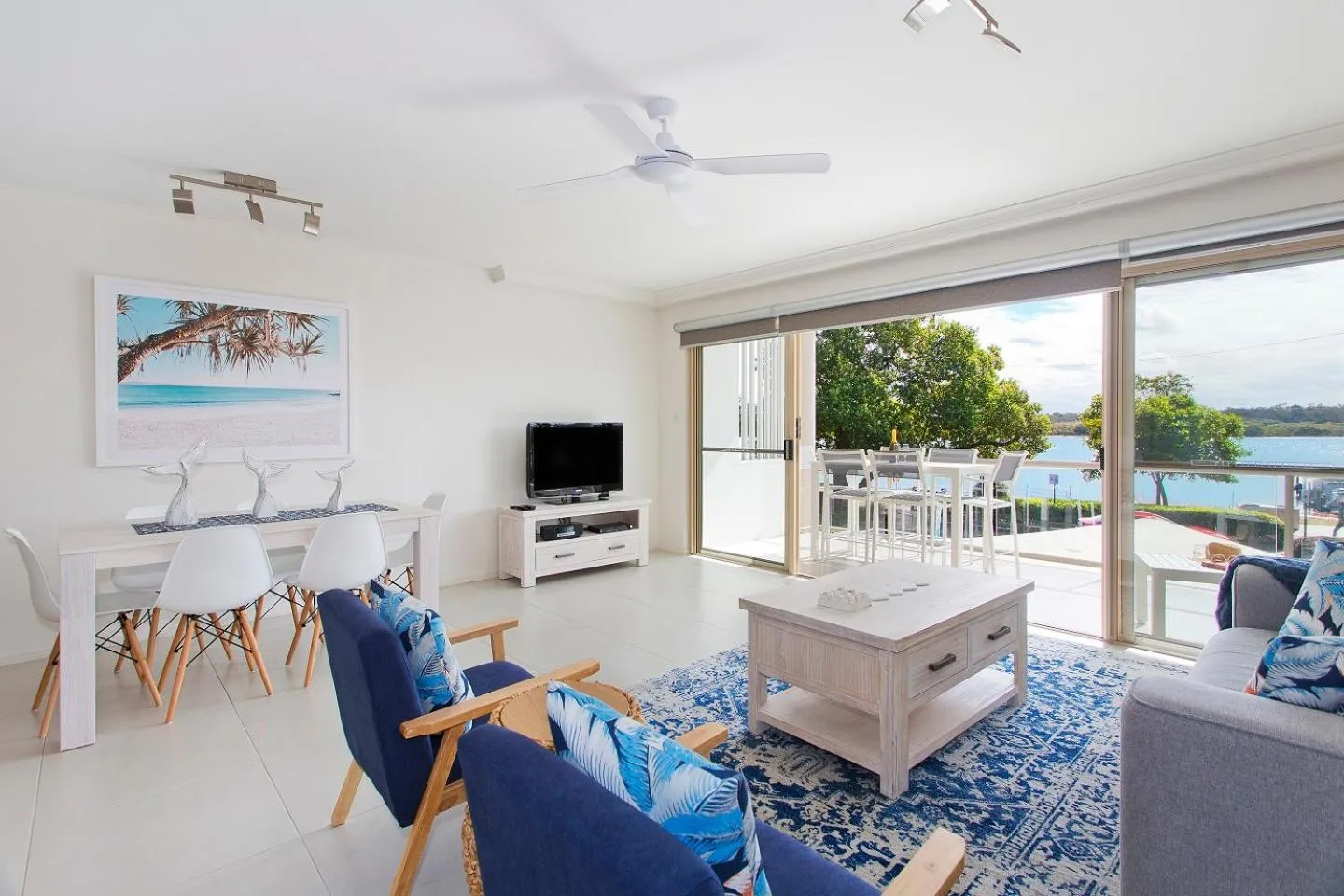 Living room in Offshore Noosa Resort