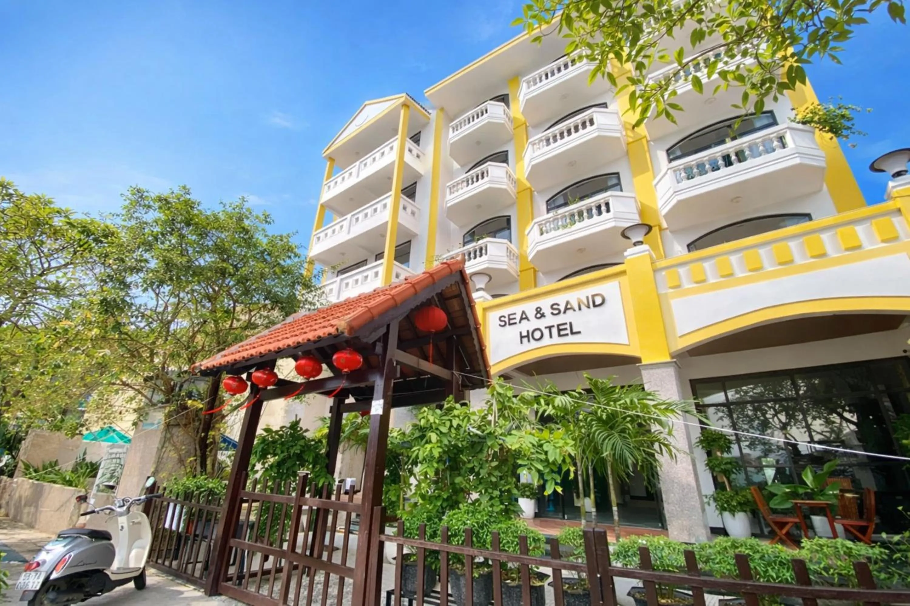 Property building in Sea and Sand Hotel