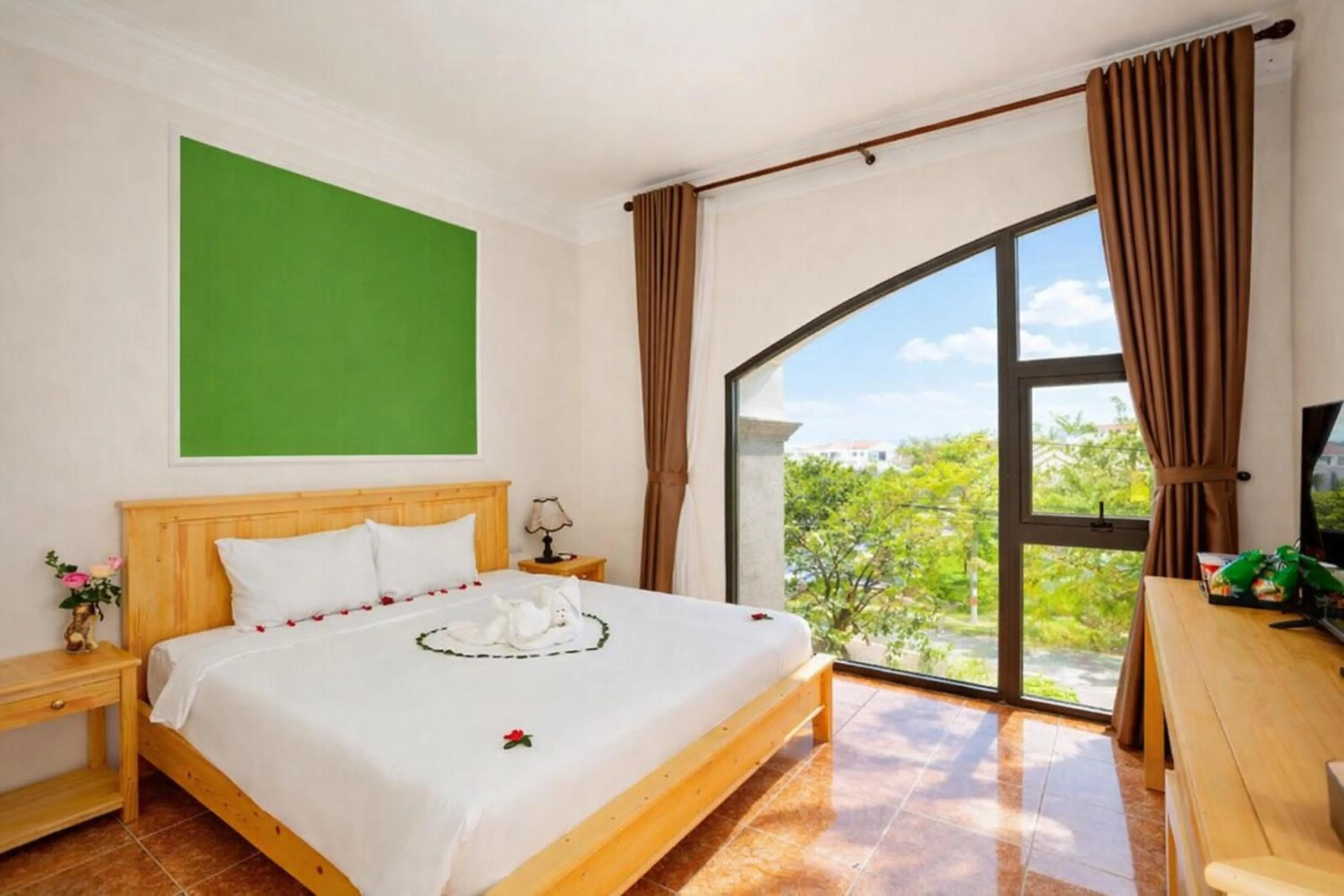 Bed in Sea and Sand Hotel