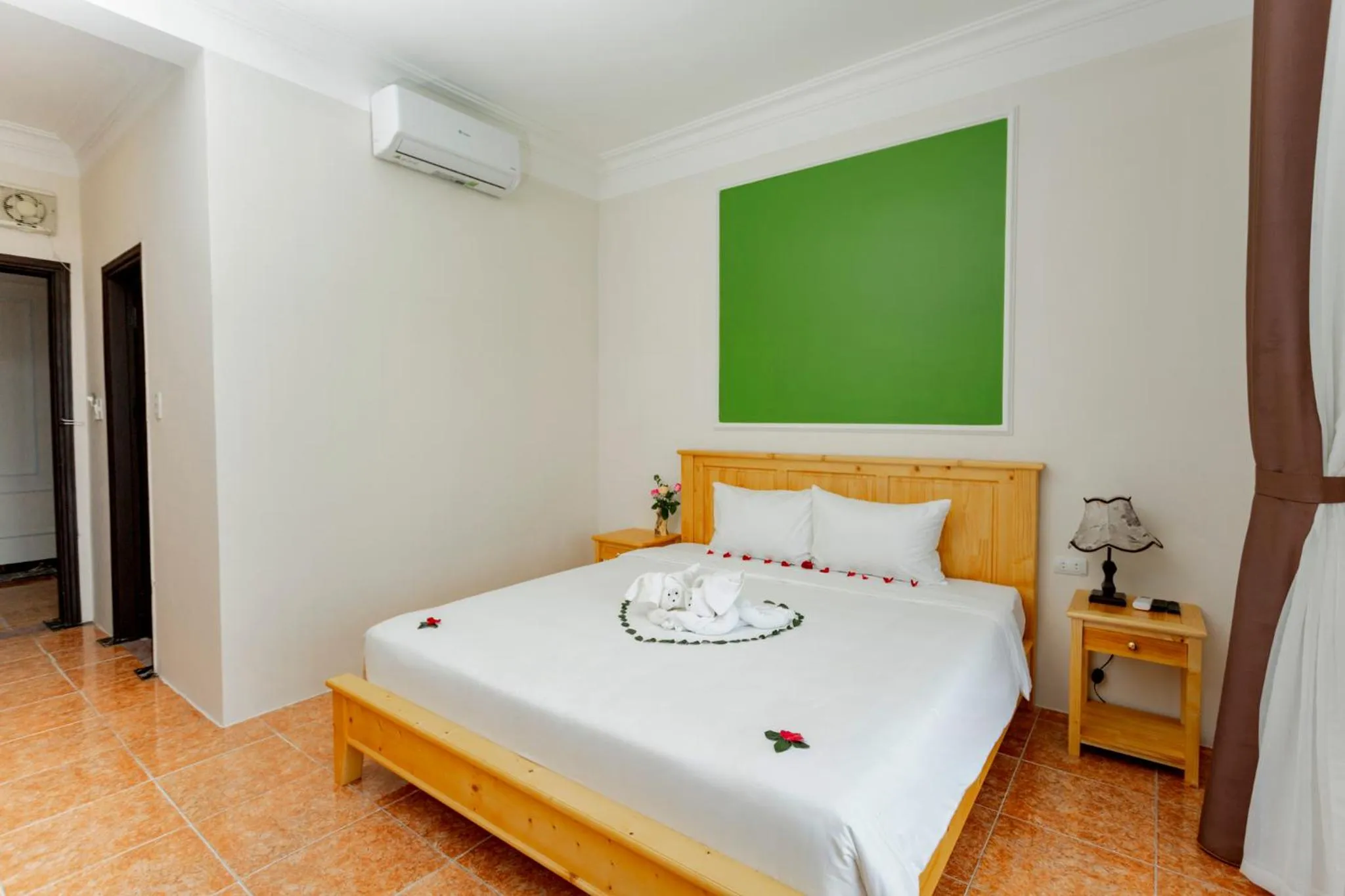 Bed in Sea and Sand Hotel