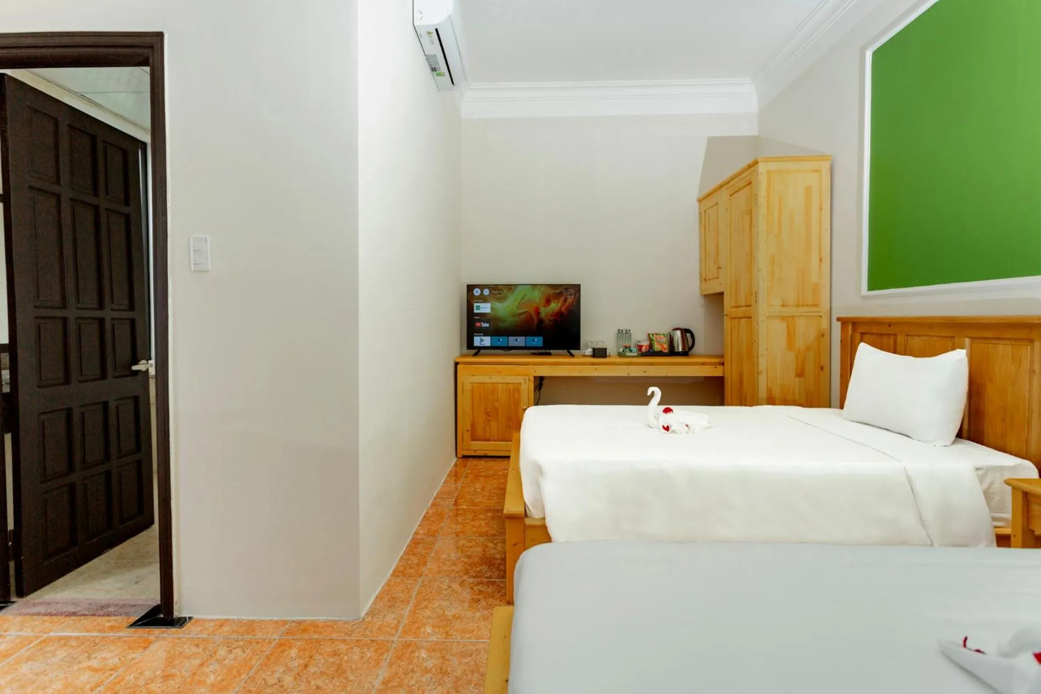 Bed in Sea and Sand Hotel