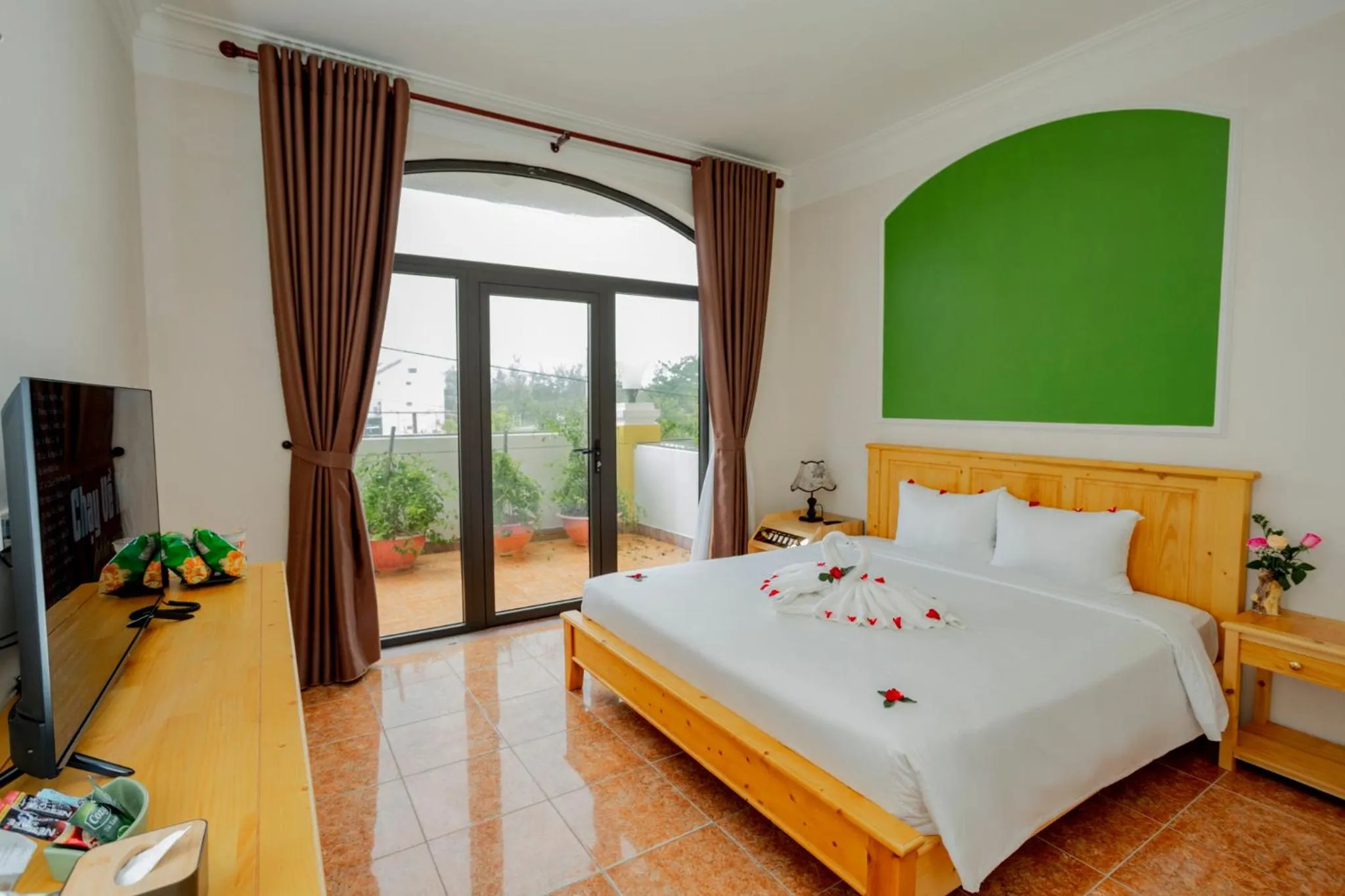 Bed in Sea and Sand Hotel