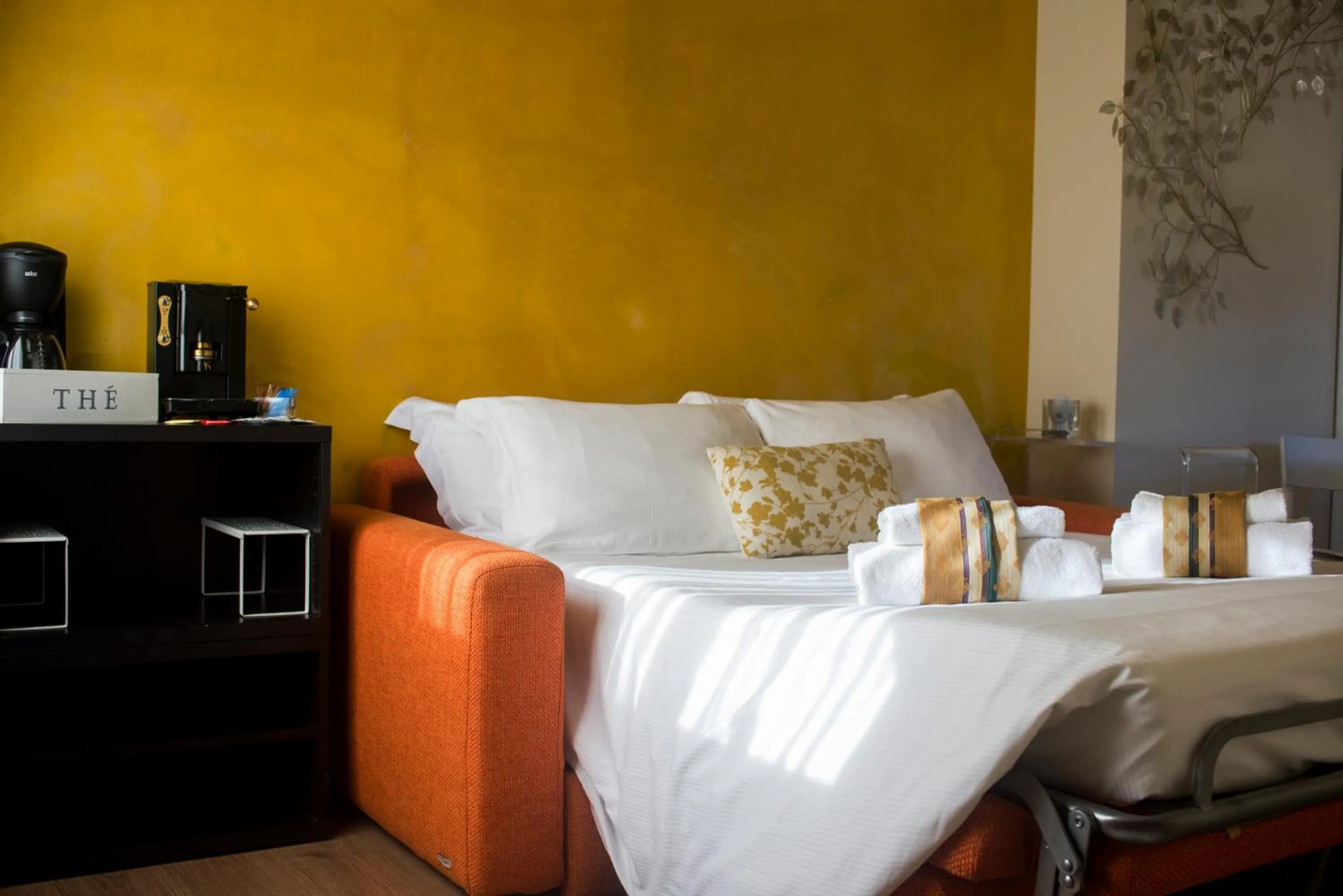 Living room, Bed in Al centro di Roma