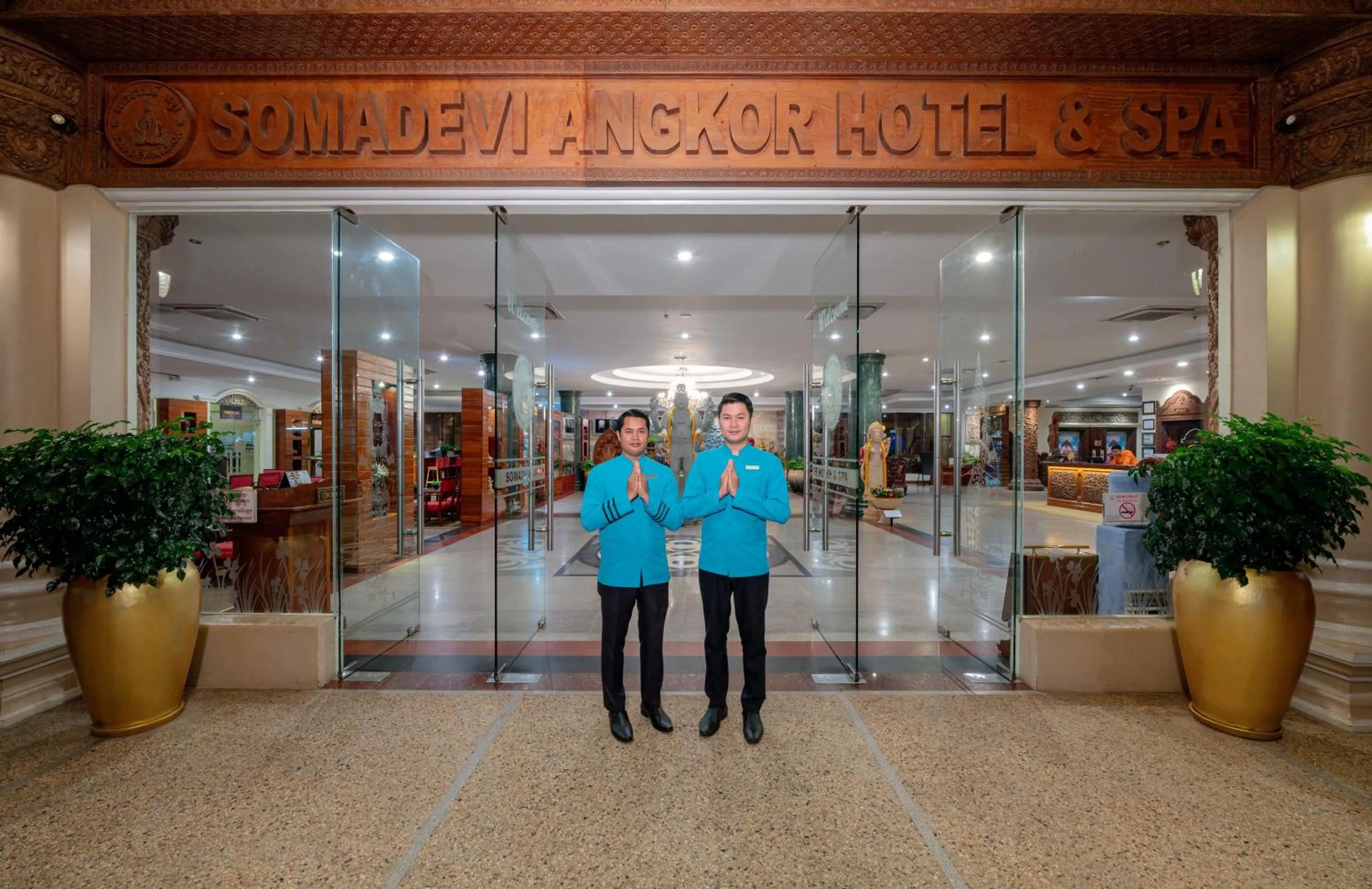 Lobby or reception in Hotel Somadevi Angkor Resort & Spa