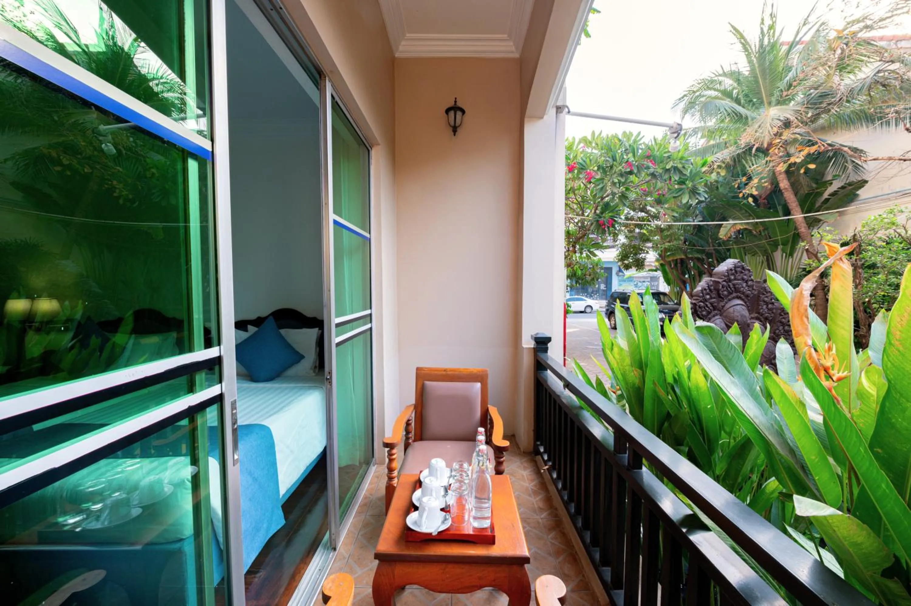 Balcony/Terrace in Hotel Somadevi Angkor Resort & Spa