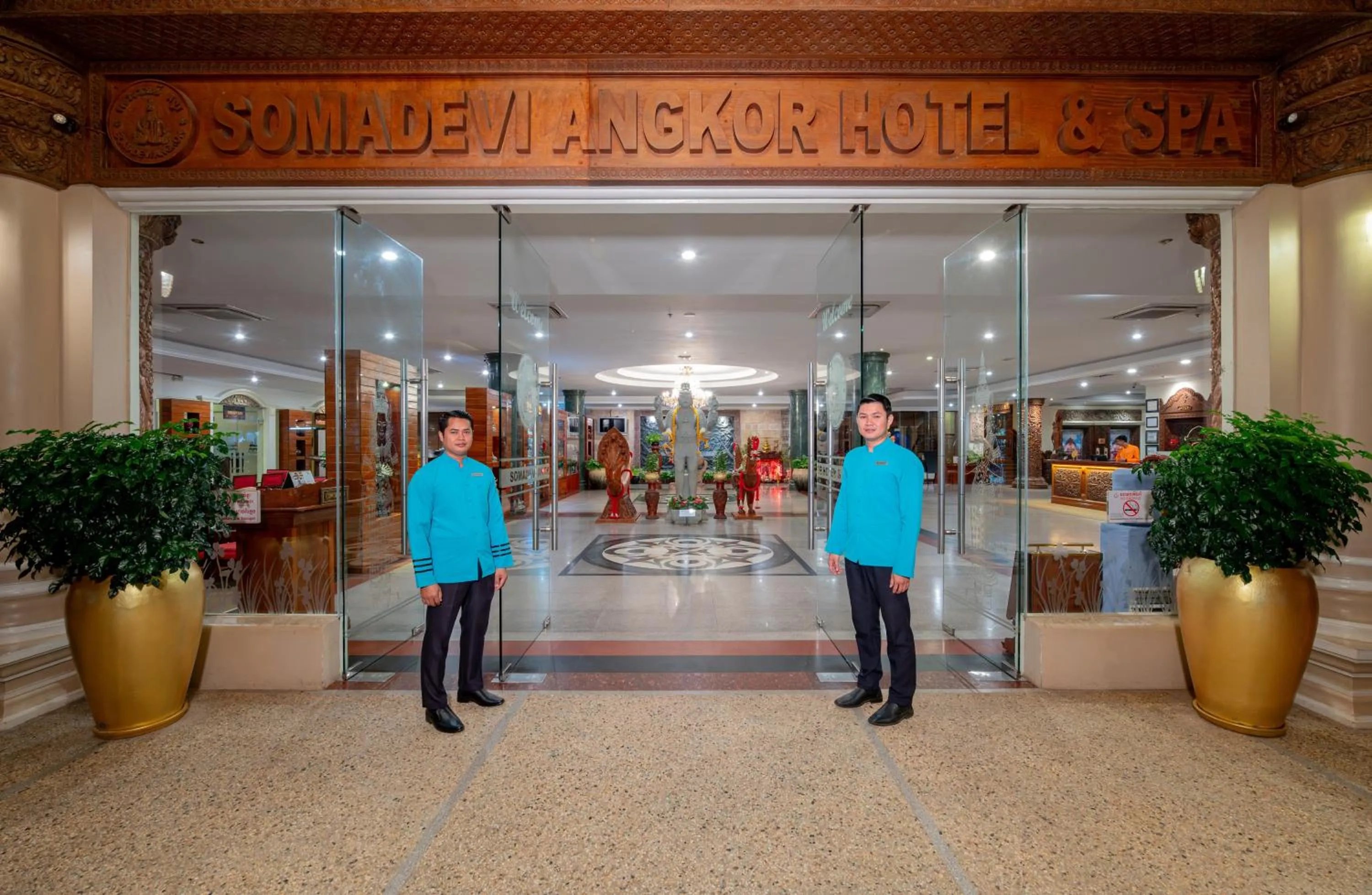 Lobby or reception in Hotel Somadevi Angkor Resort & Spa