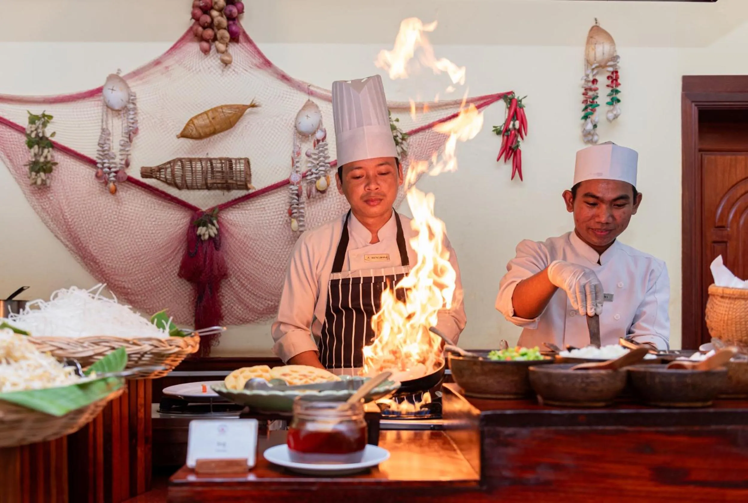 Food and drinks in Hotel Somadevi Angkor Resort & Spa