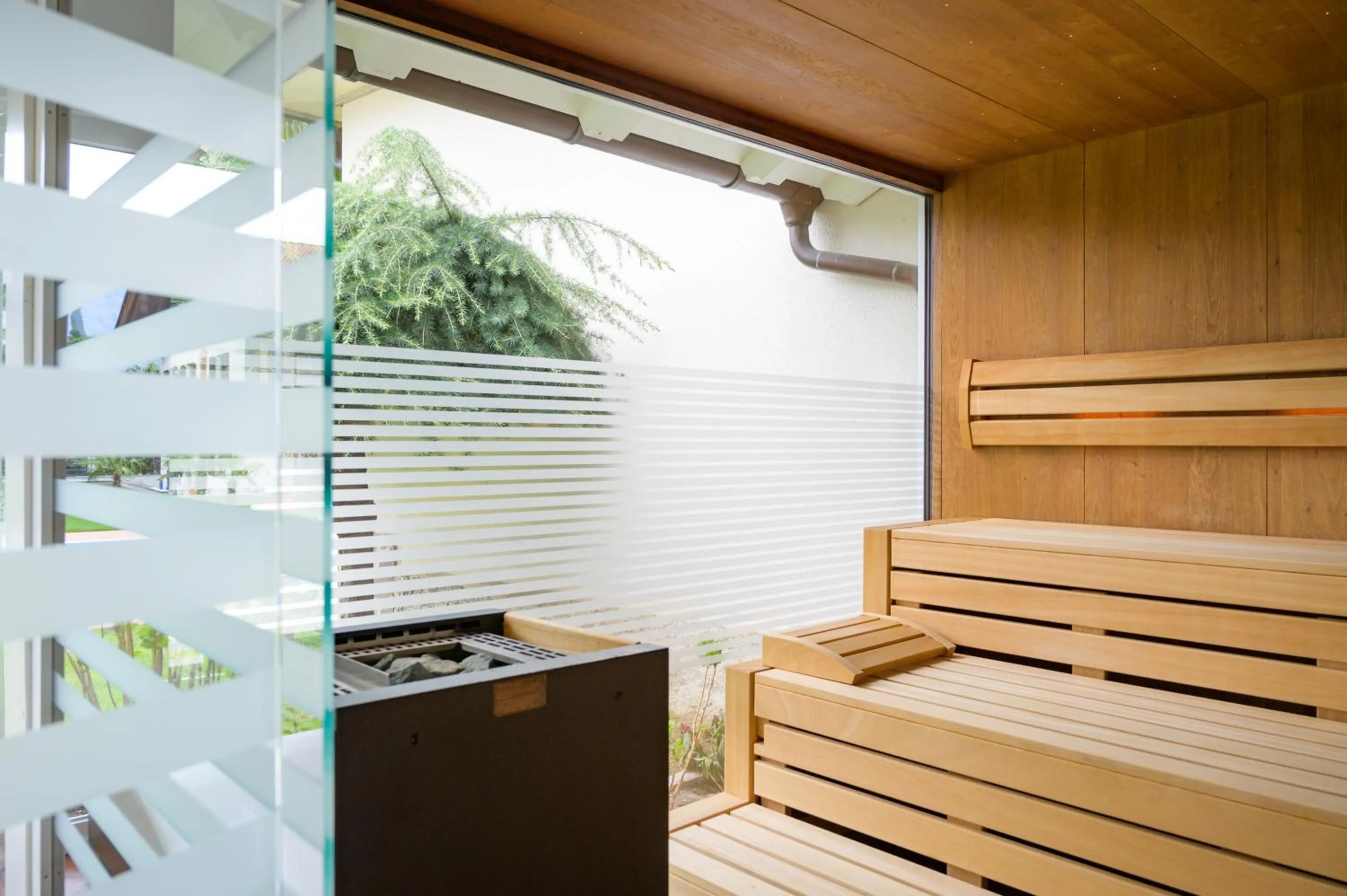 Sauna in Glanzhof Hotel & Apartments