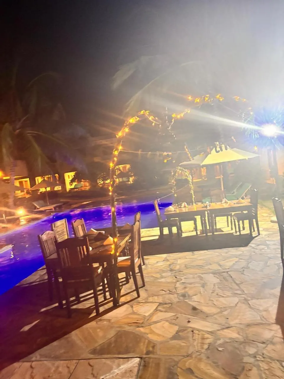 Swimming pool in Villa Mandhari - Diani Beach