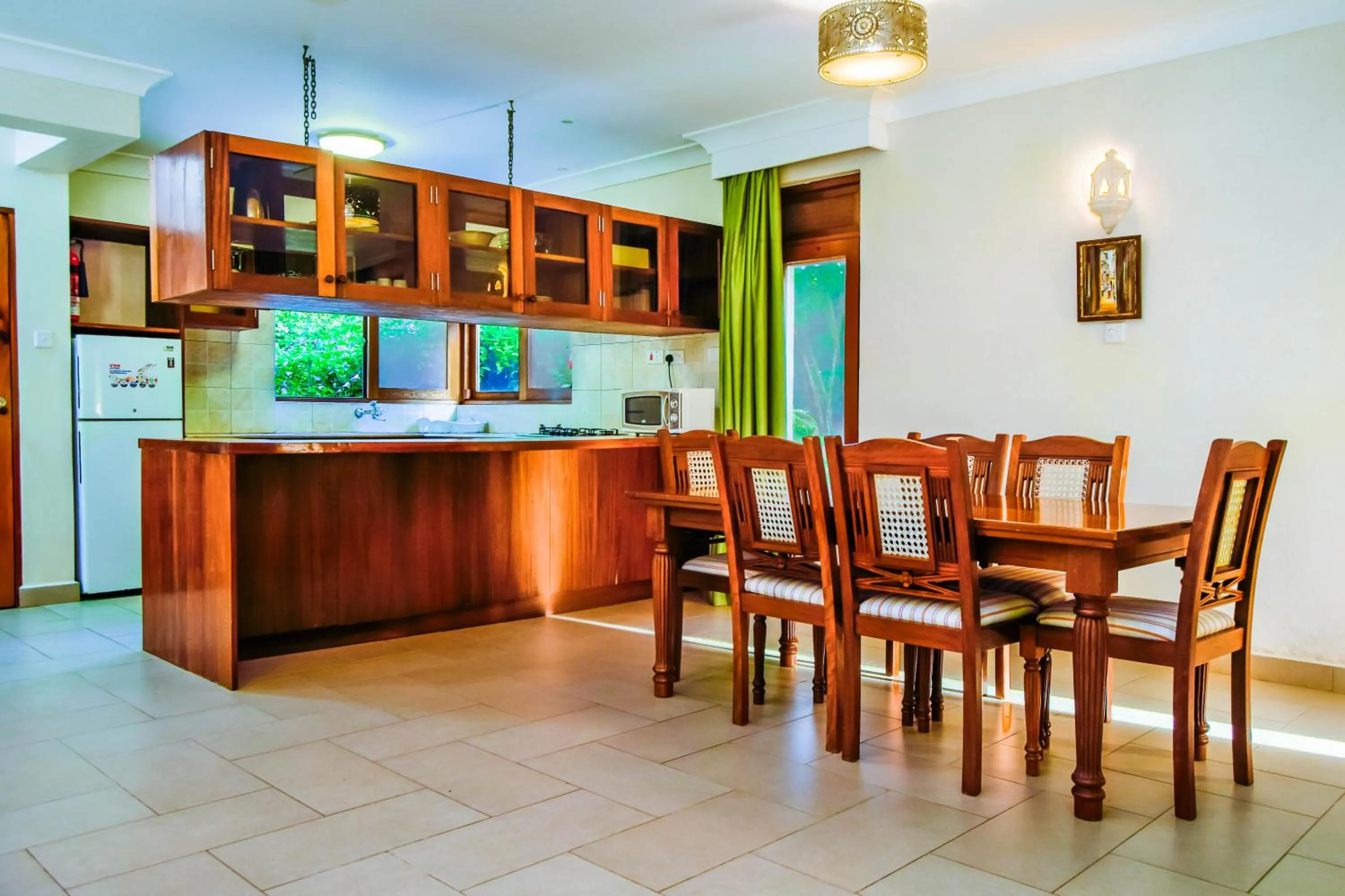 Kitchen or kitchenette in Villa Mandhari - Diani Beach