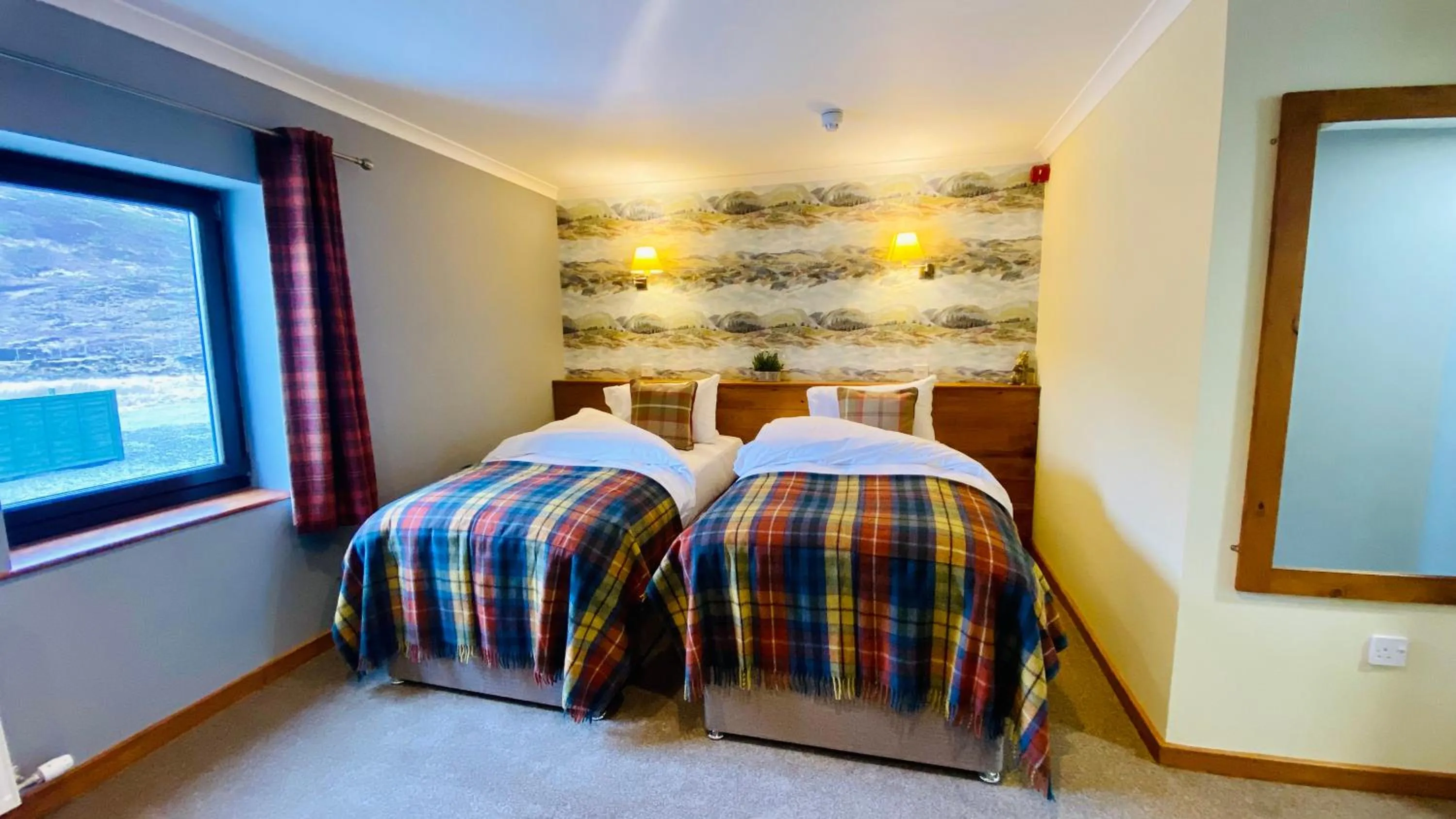Bed in Aultguish Inn