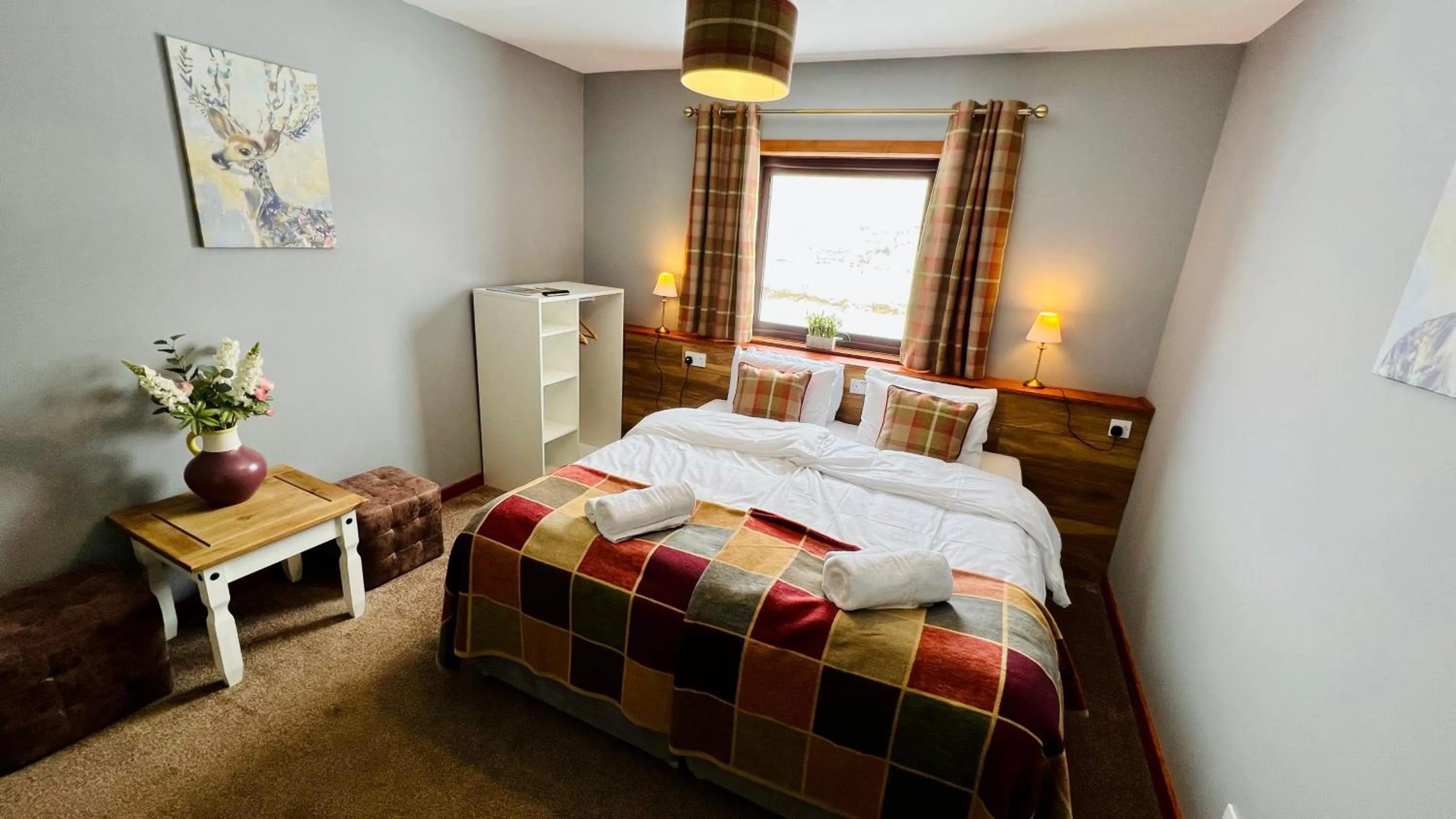 Bed in Aultguish Inn