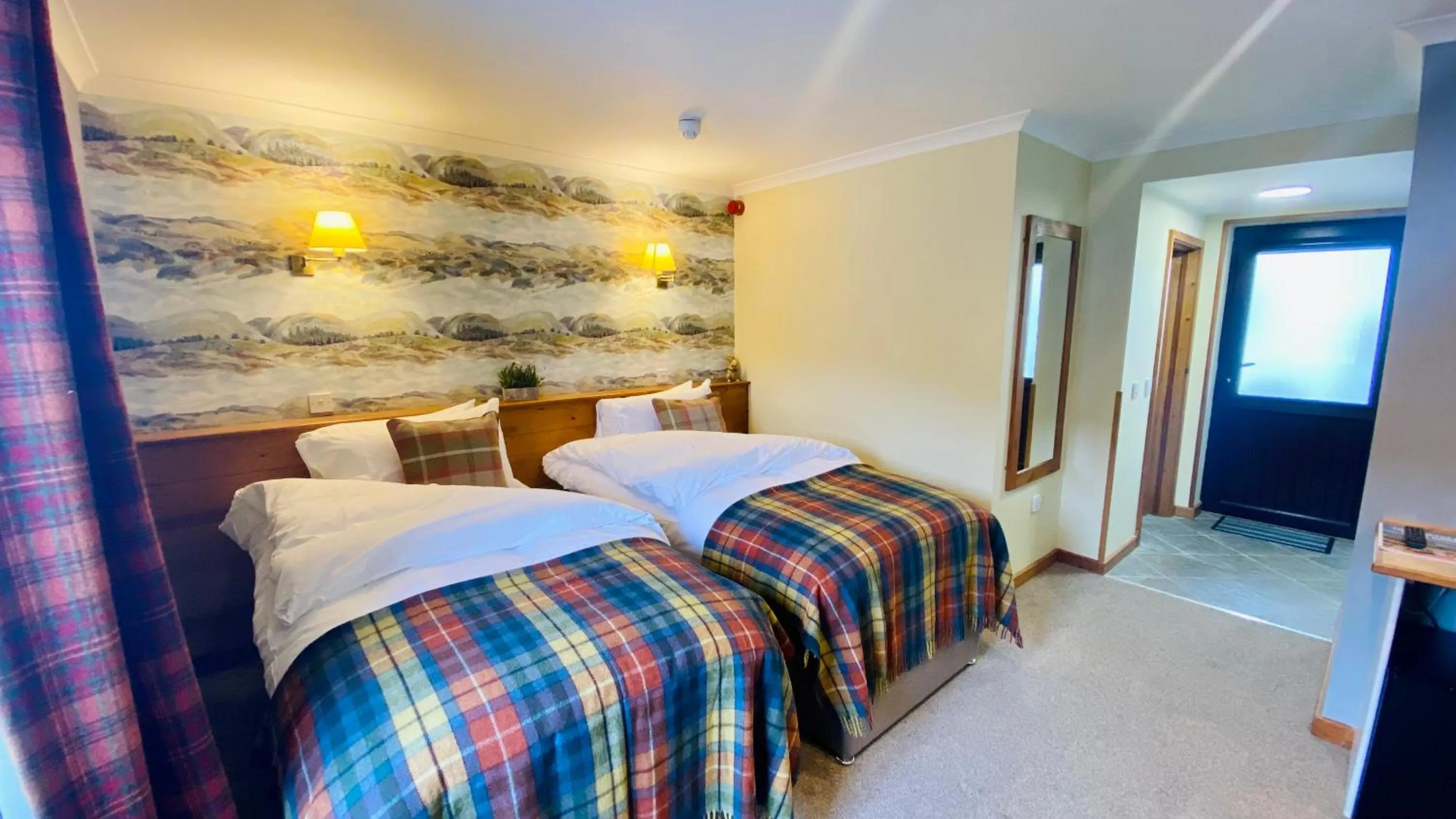 Bed in Aultguish Inn
