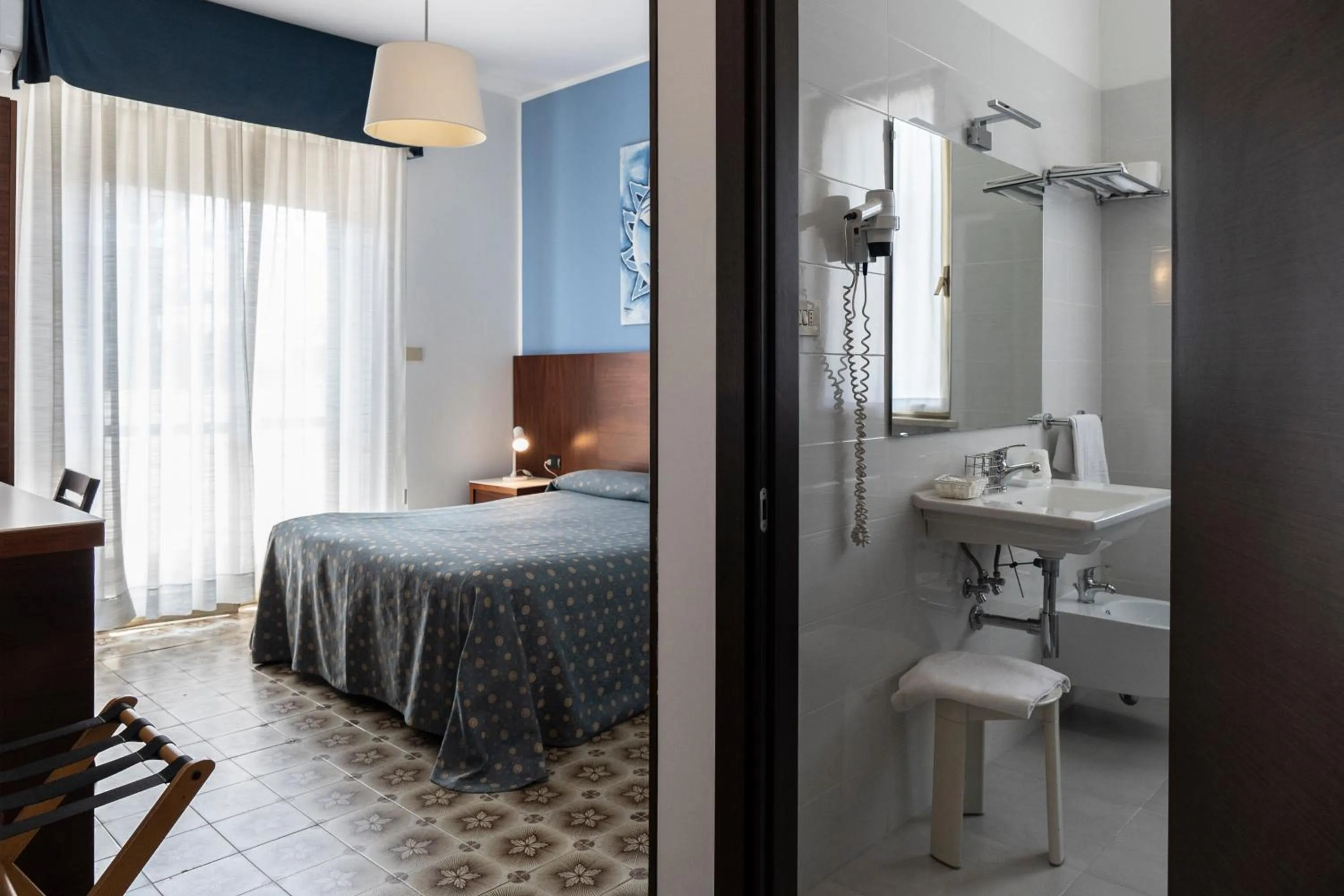 Bathroom in Hotel Mare Blu