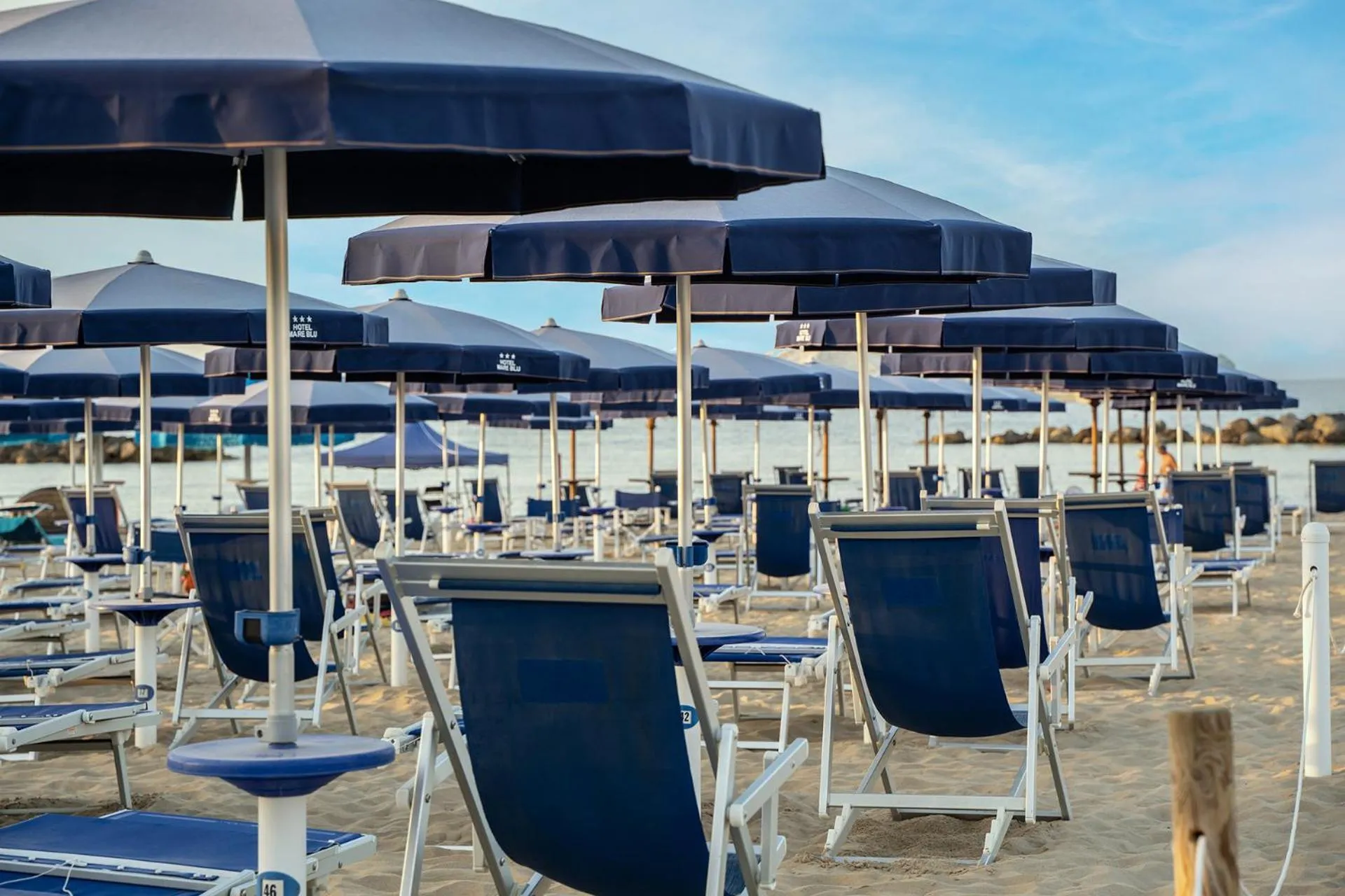 Beach in Hotel Mare Blu