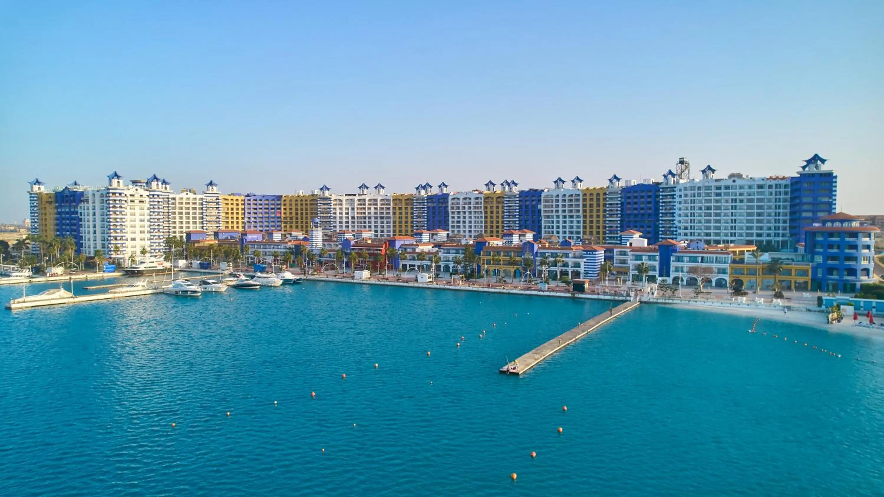 Property building in Porto Marina Hotel & Spa Al Alamein