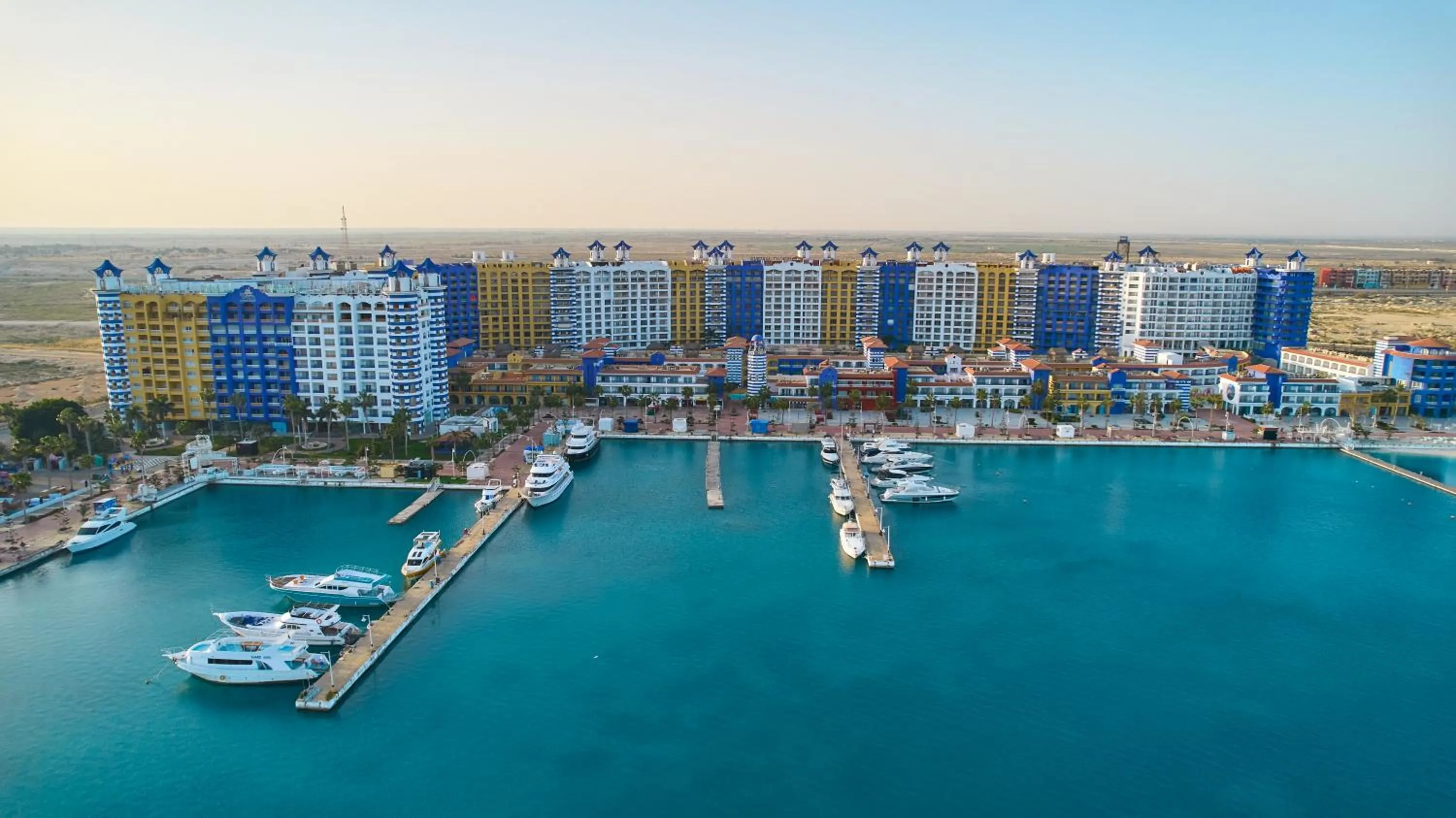 Property building in Porto Marina Hotel & Spa Al Alamein