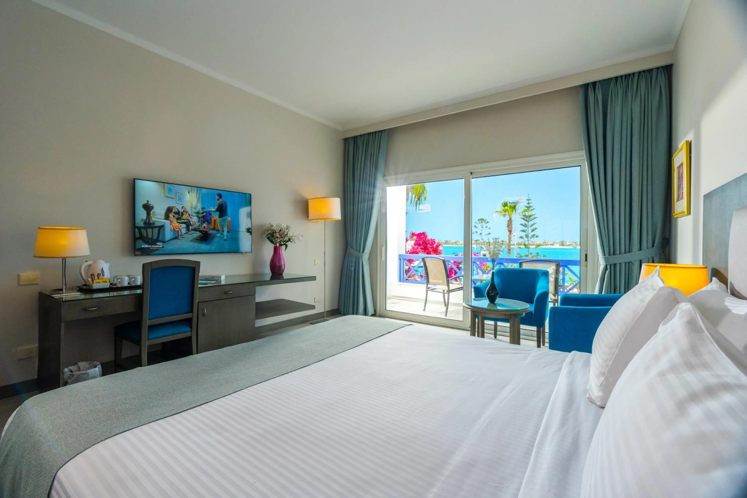 Bedroom, Bed in Porto Marina Hotel & Spa Al Alamein