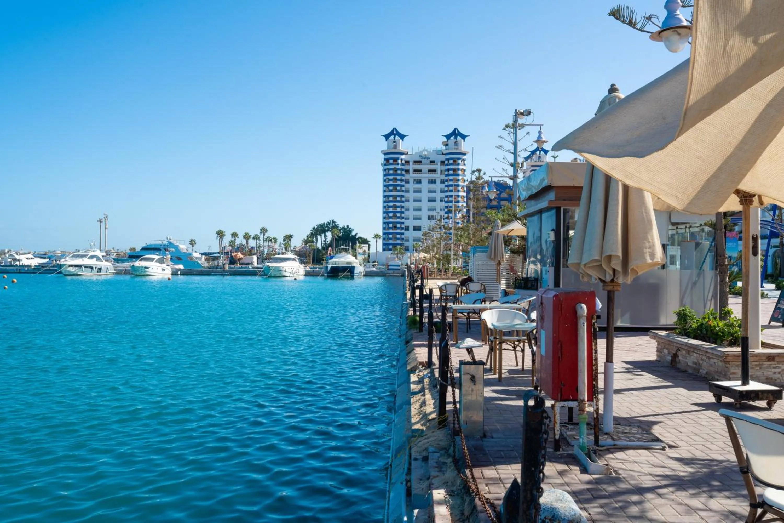 Lake view in Porto Marina Hotel & Spa Al Alamein