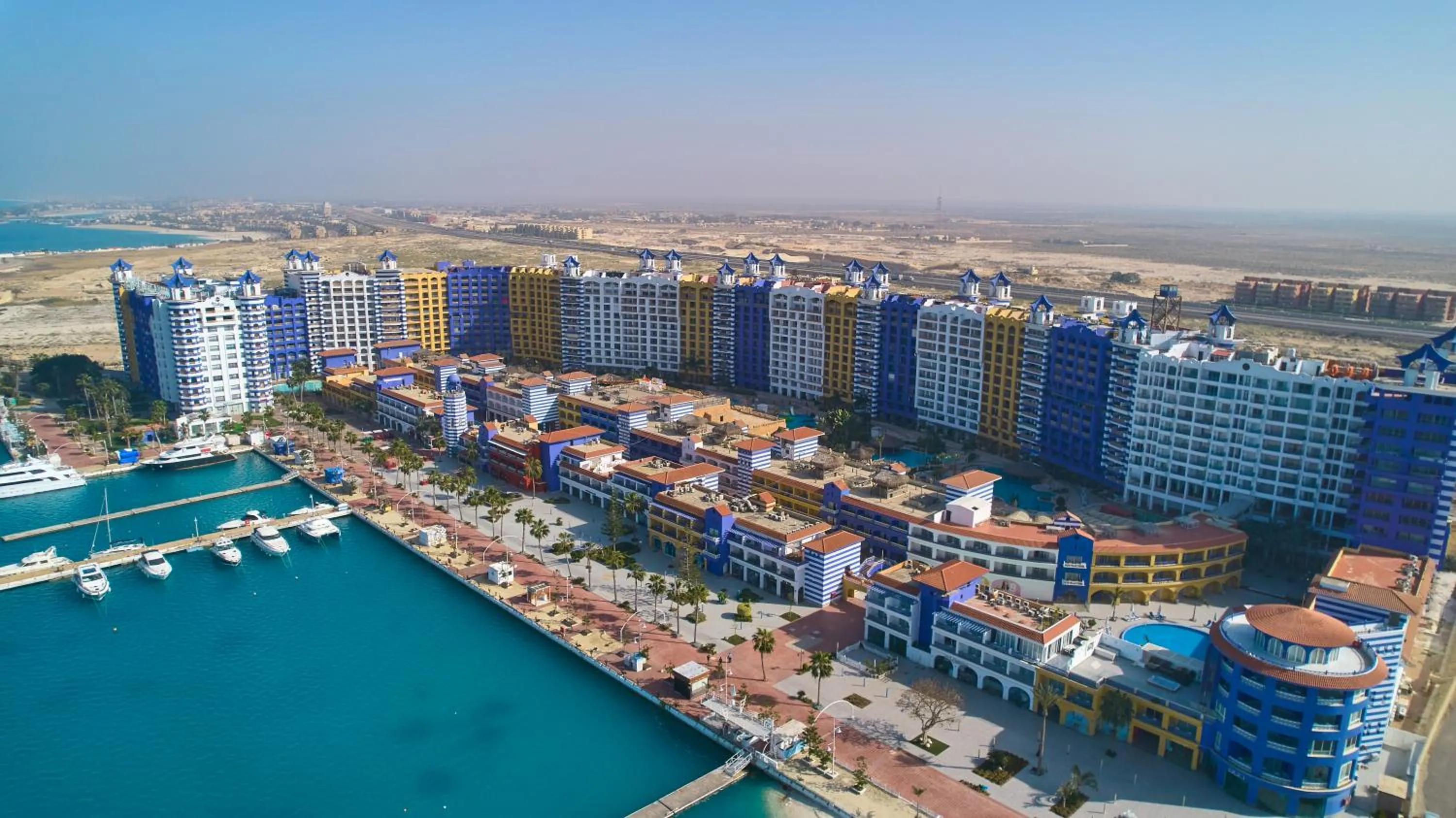Property building in Porto Marina Hotel & Spa Al Alamein