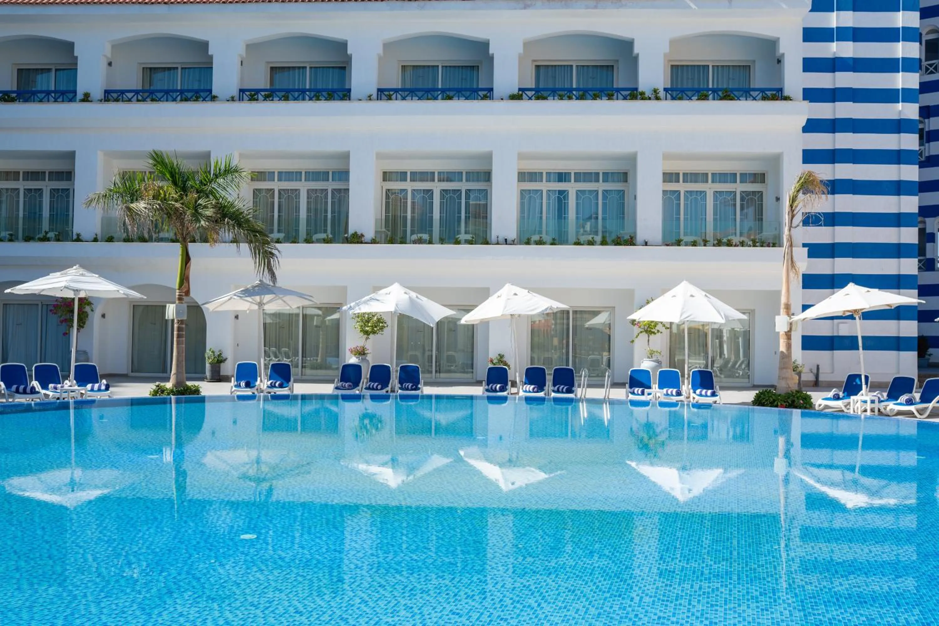 Pool view in Porto Marina Hotel & Spa Al Alamein