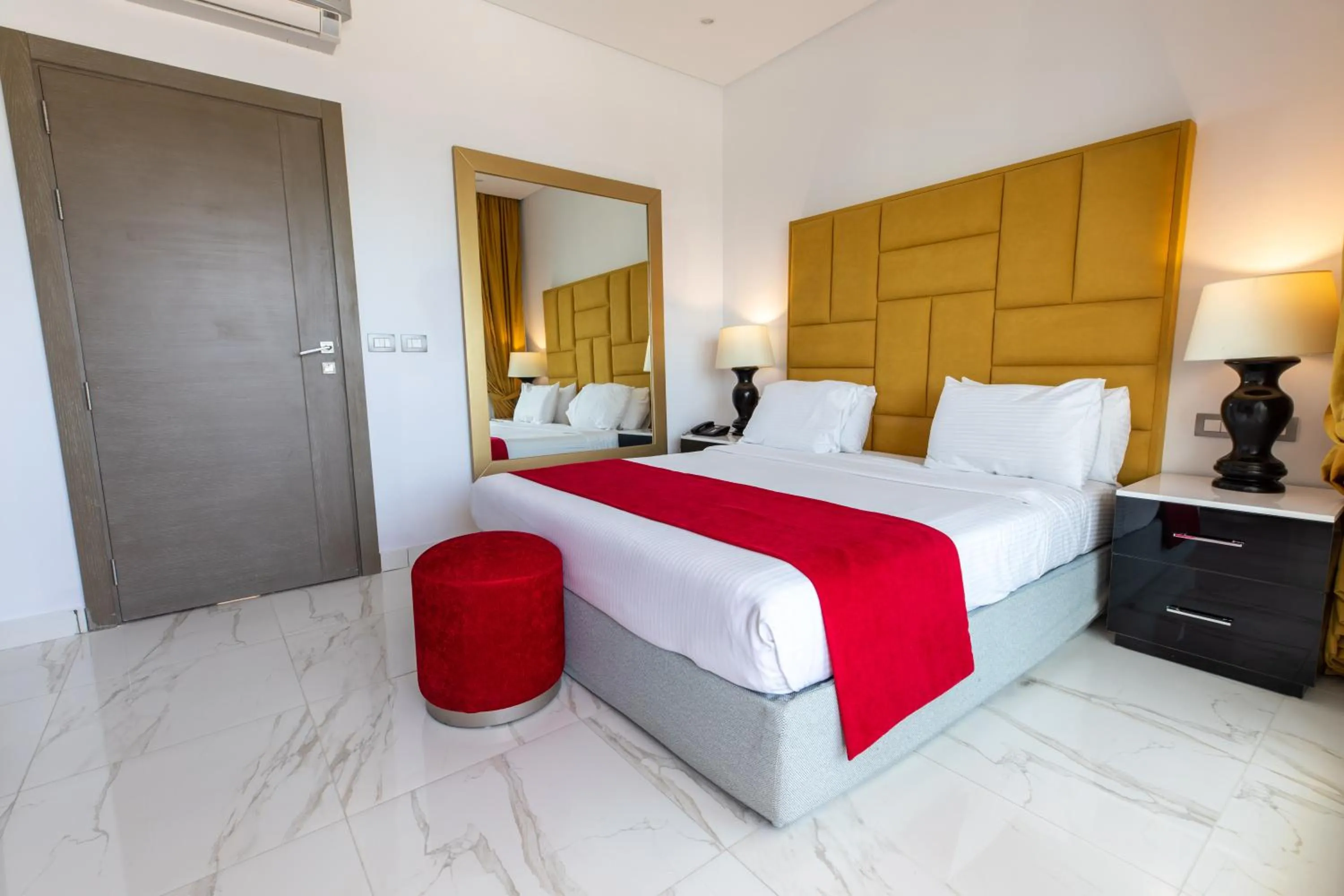 Bedroom, Bed in Porto Marina Hotel & Spa Al Alamein