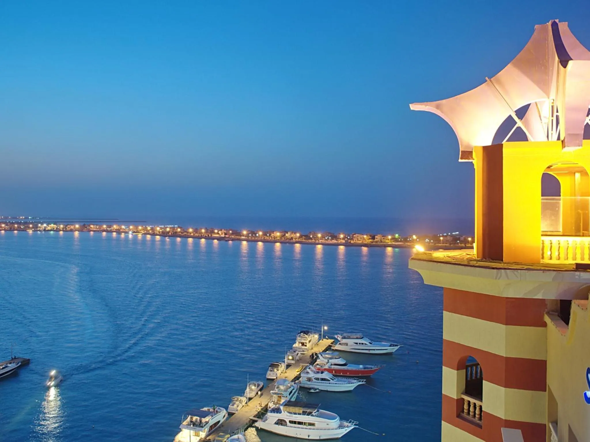 Sea view in Porto Marina Hotel & Spa Al Alamein