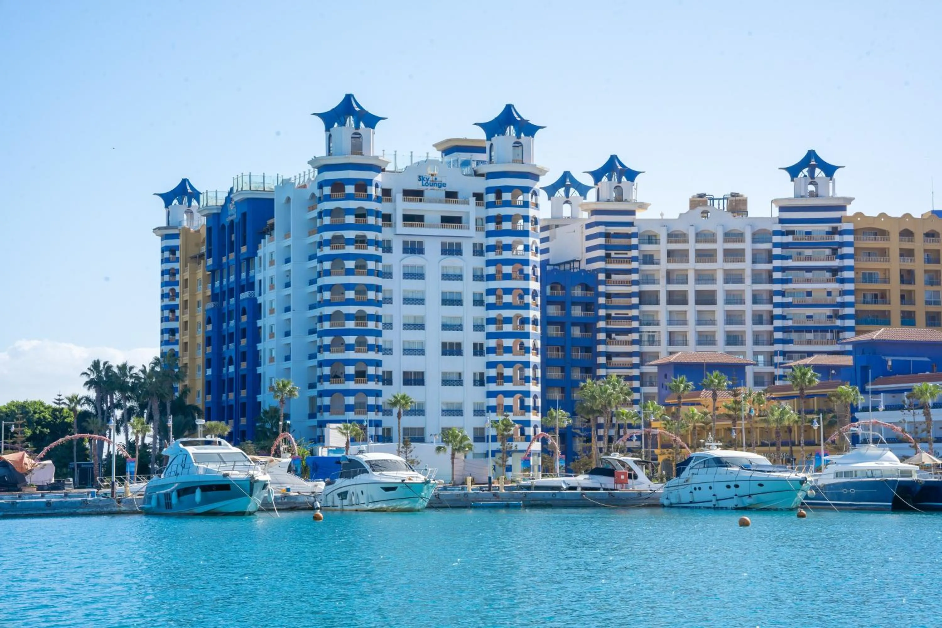 Property building in Porto Marina Hotel & Spa Al Alamein