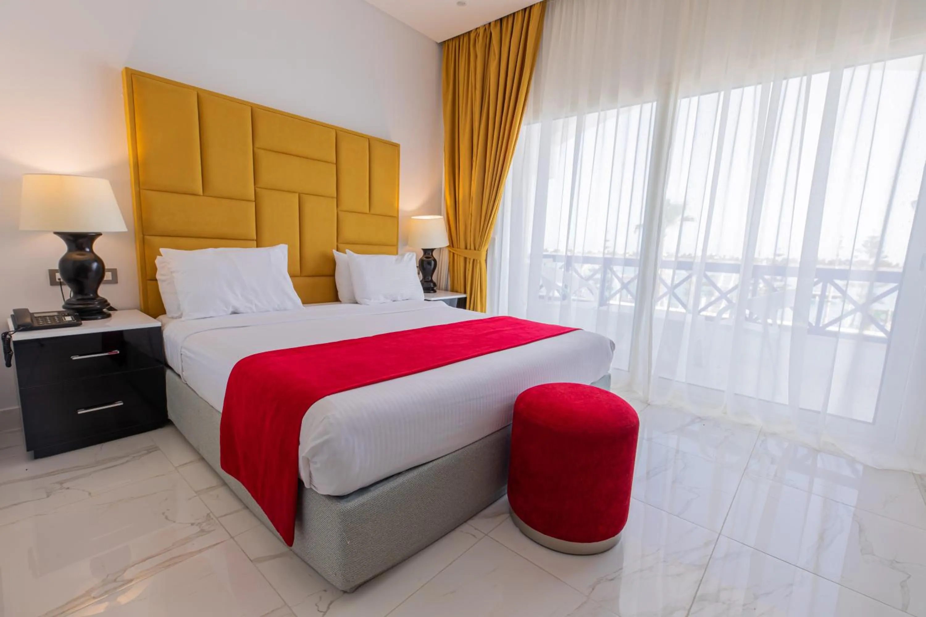 Bedroom, Bed in Porto Marina Hotel & Spa Al Alamein