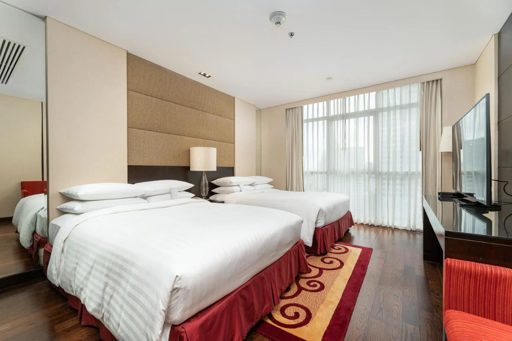 Bedroom, Bed in Sathorn Vista, Bangkok - Marriott Executive Apartments