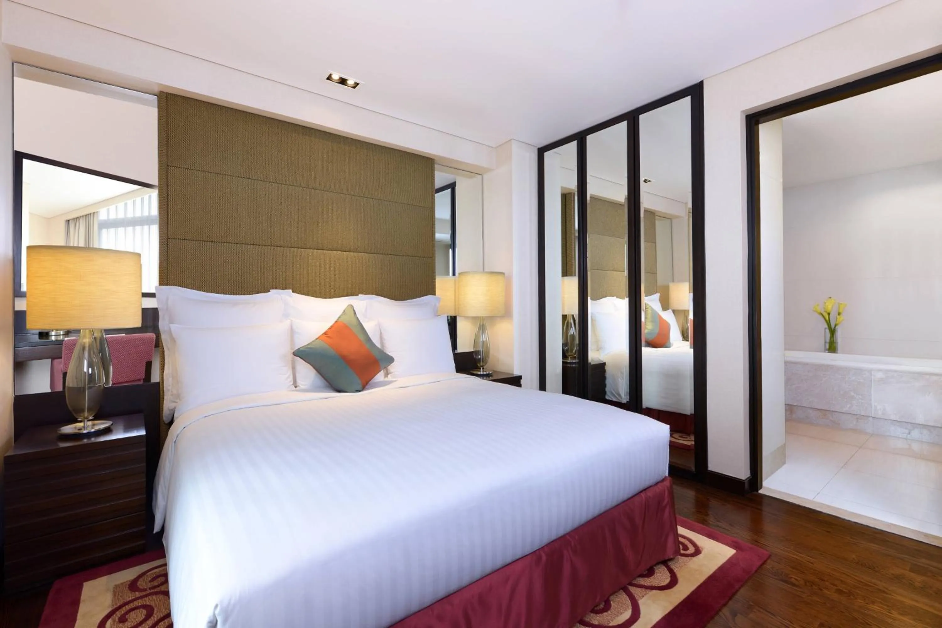 Bedroom, Bed in Sathorn Vista, Bangkok - Marriott Executive Apartments
