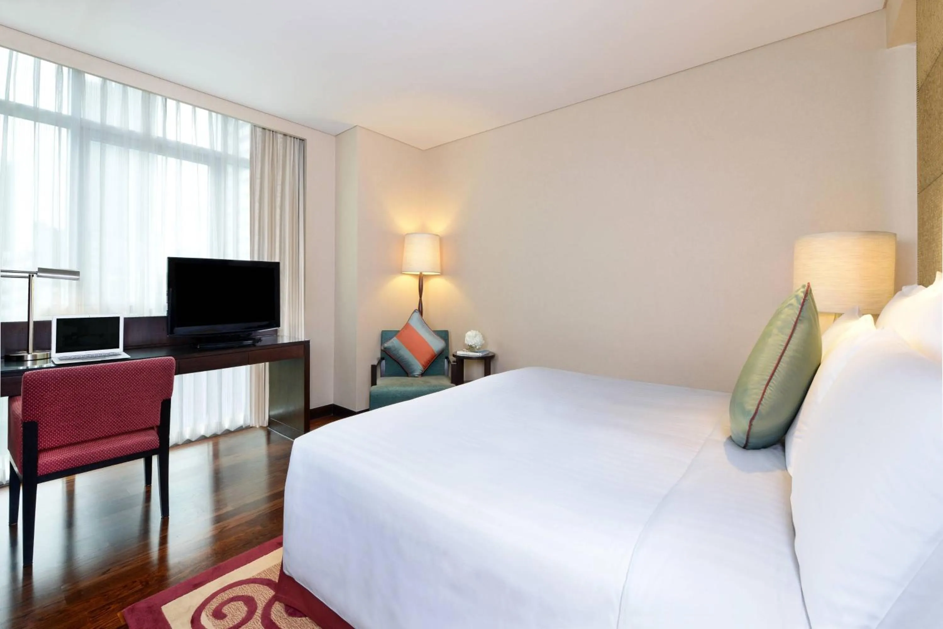 Bedroom, Bed in Sathorn Vista, Bangkok - Marriott Executive Apartments