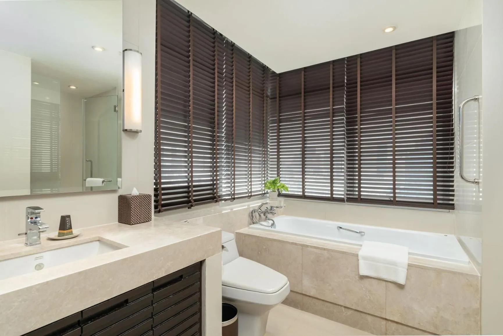 Bathroom in Sathorn Vista, Bangkok - Marriott Executive Apartments