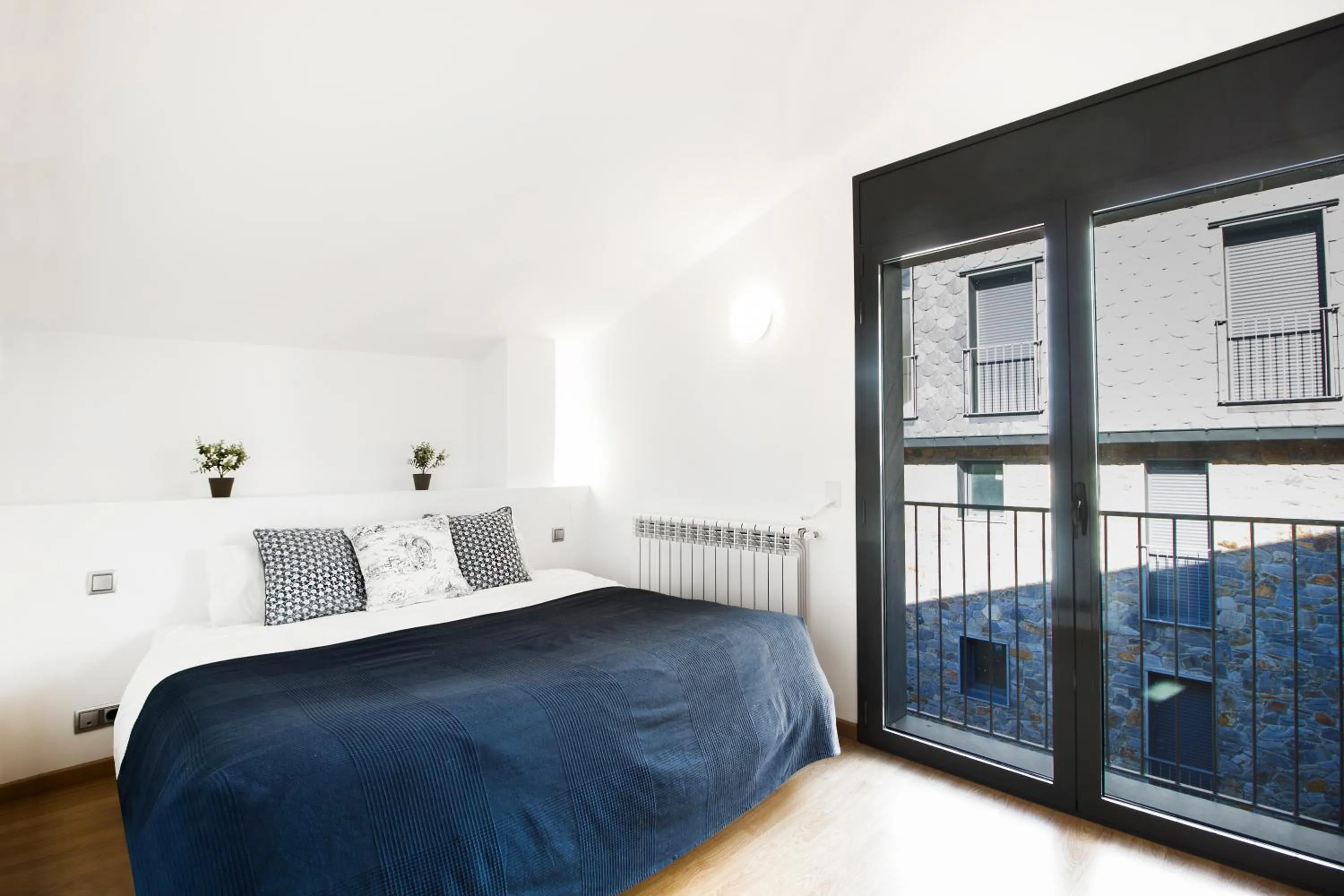 Bed in Font del Ferro Apartments