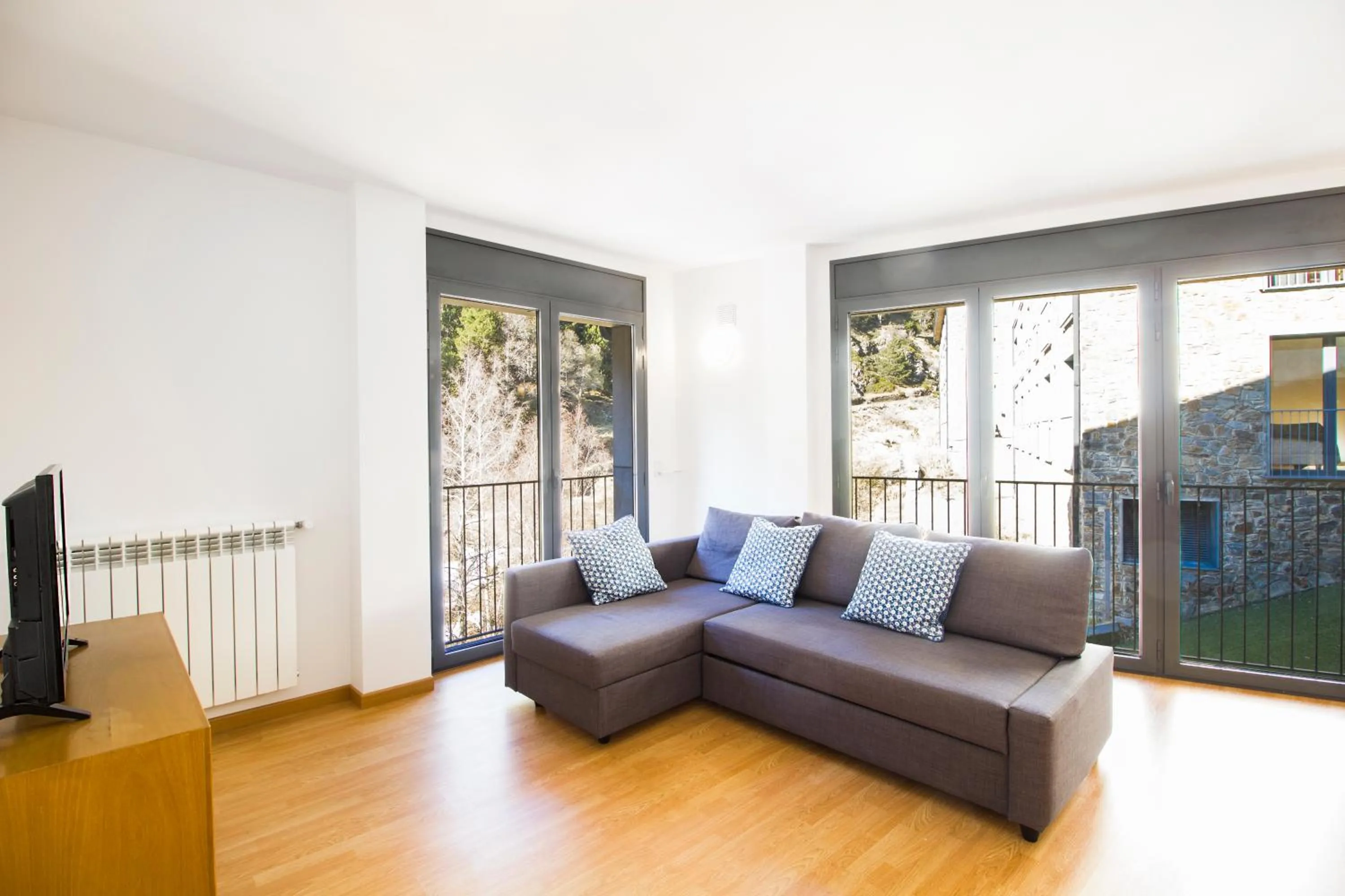 Living room in Font del Ferro Apartments