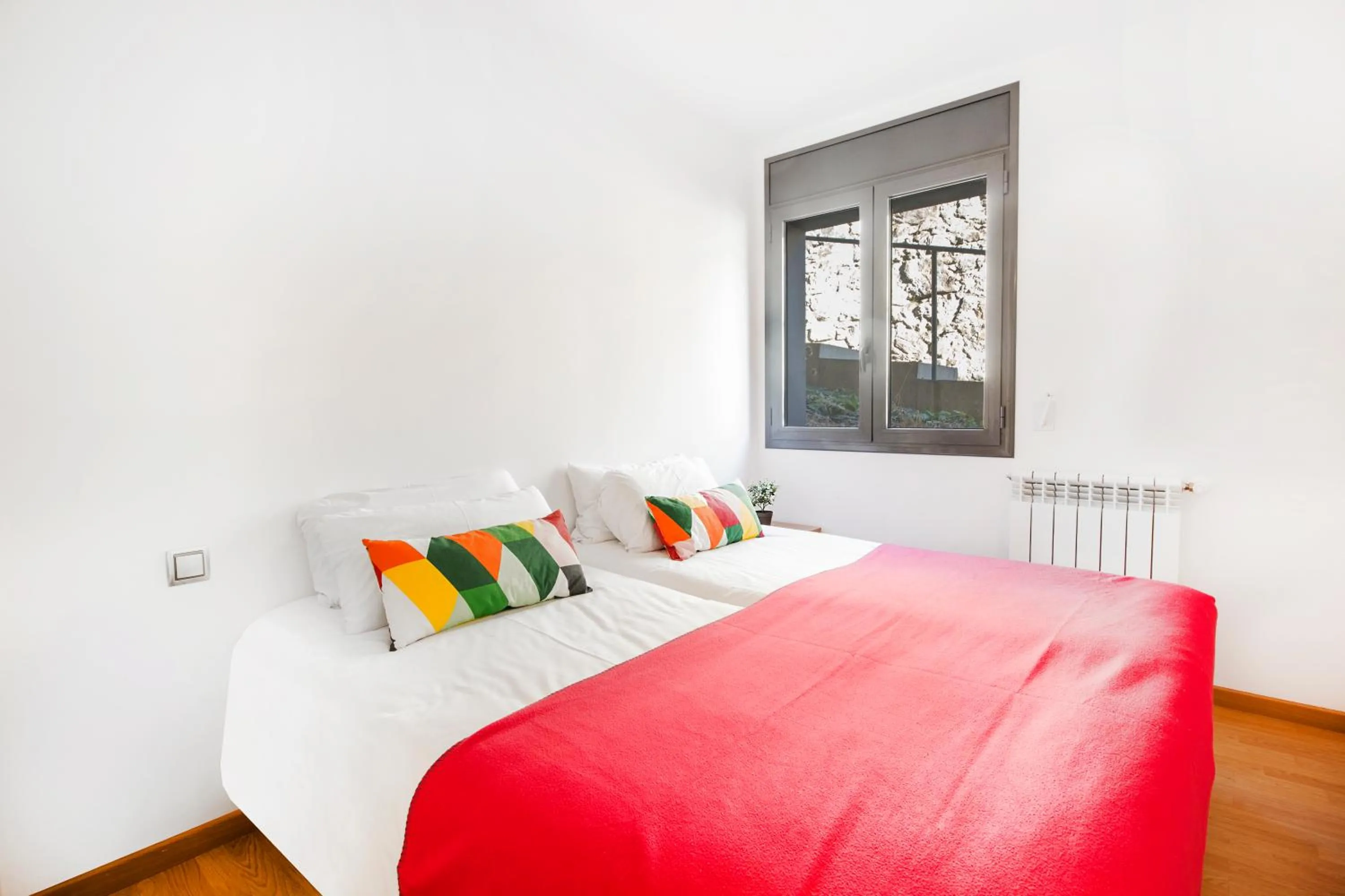 Bed in Font del Ferro Apartments