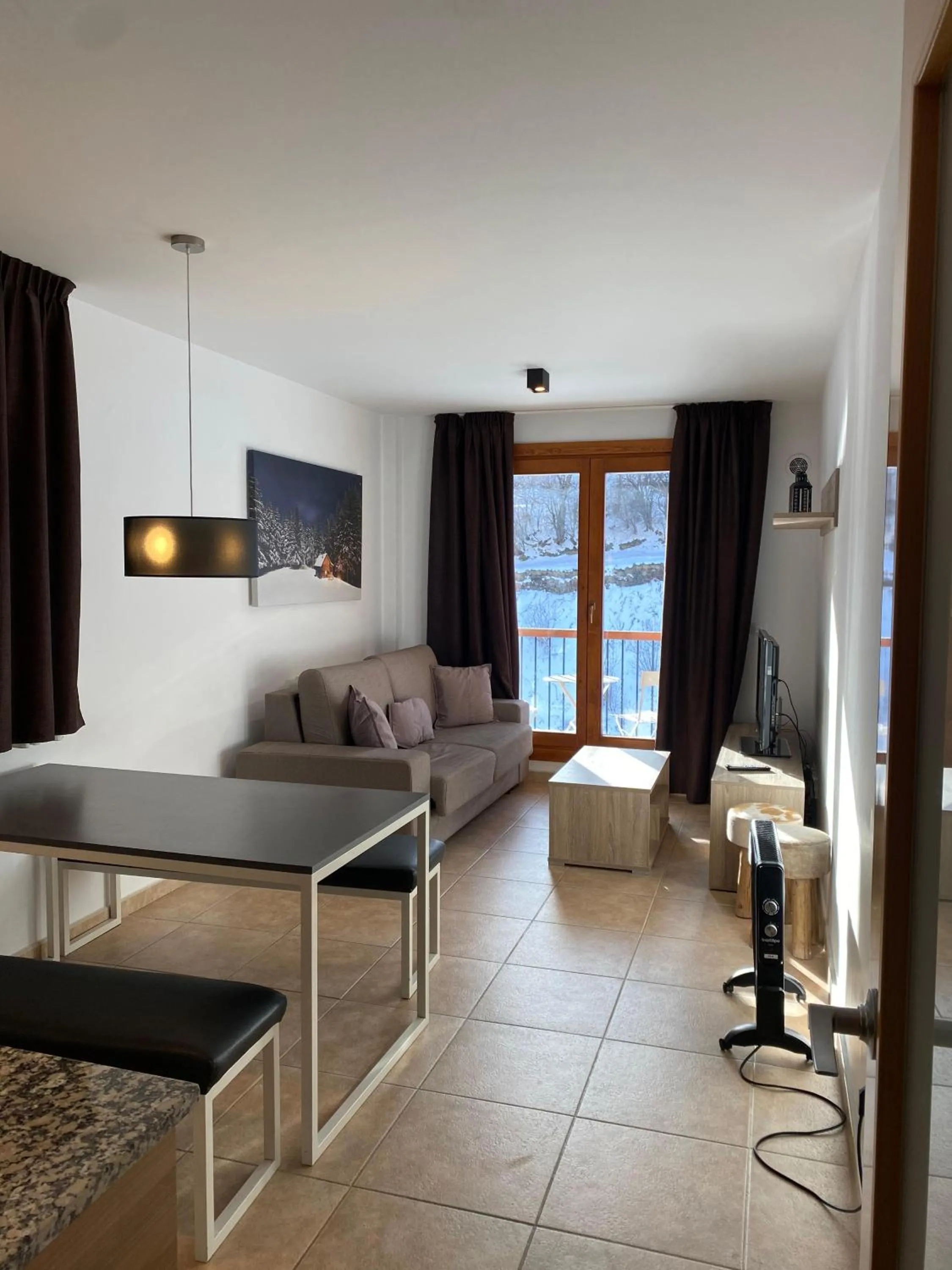 Bed in Font del Ferro Apartments