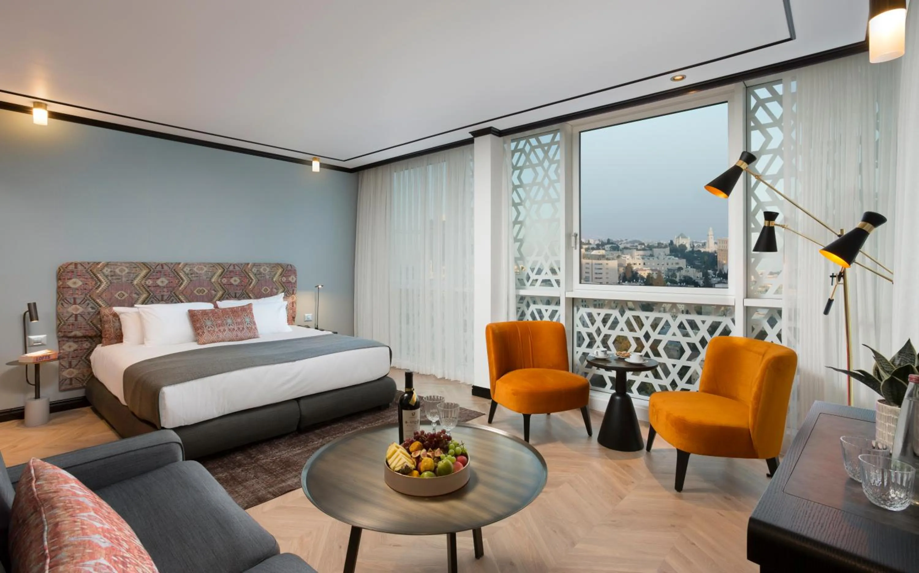 Living room in Jacob Bat Sheva Jerusalem