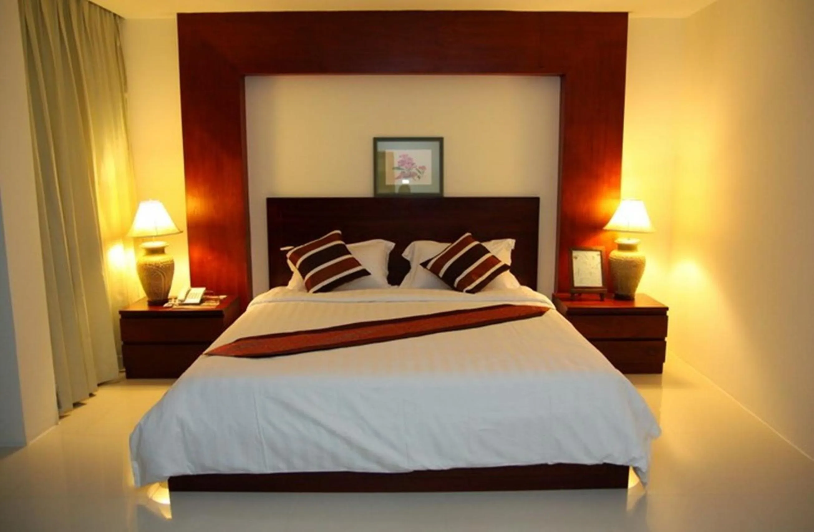 Bed in Sabaidee@Lao Hotel Vientiane