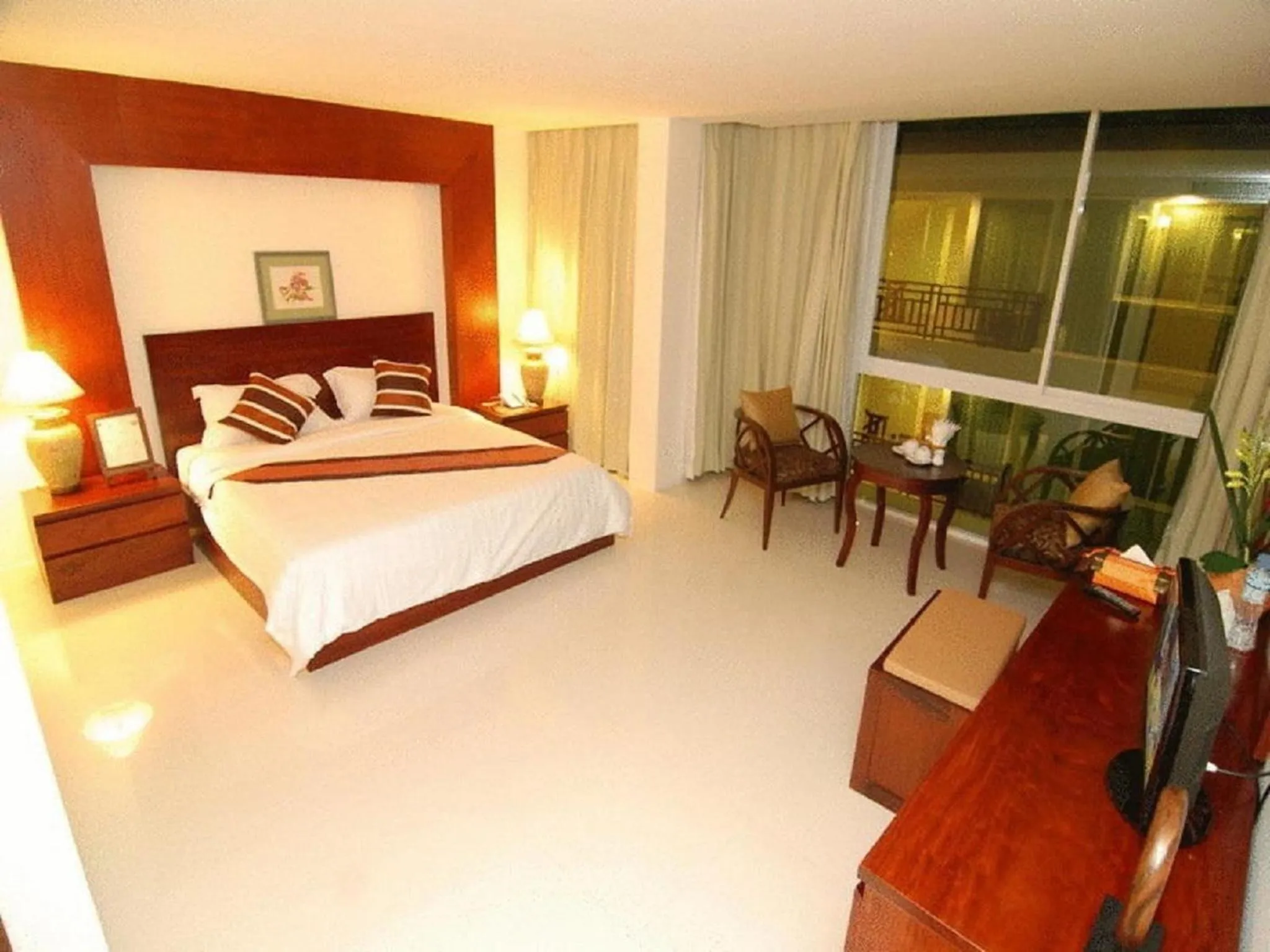 Bed in Sabaidee@Lao Hotel Vientiane