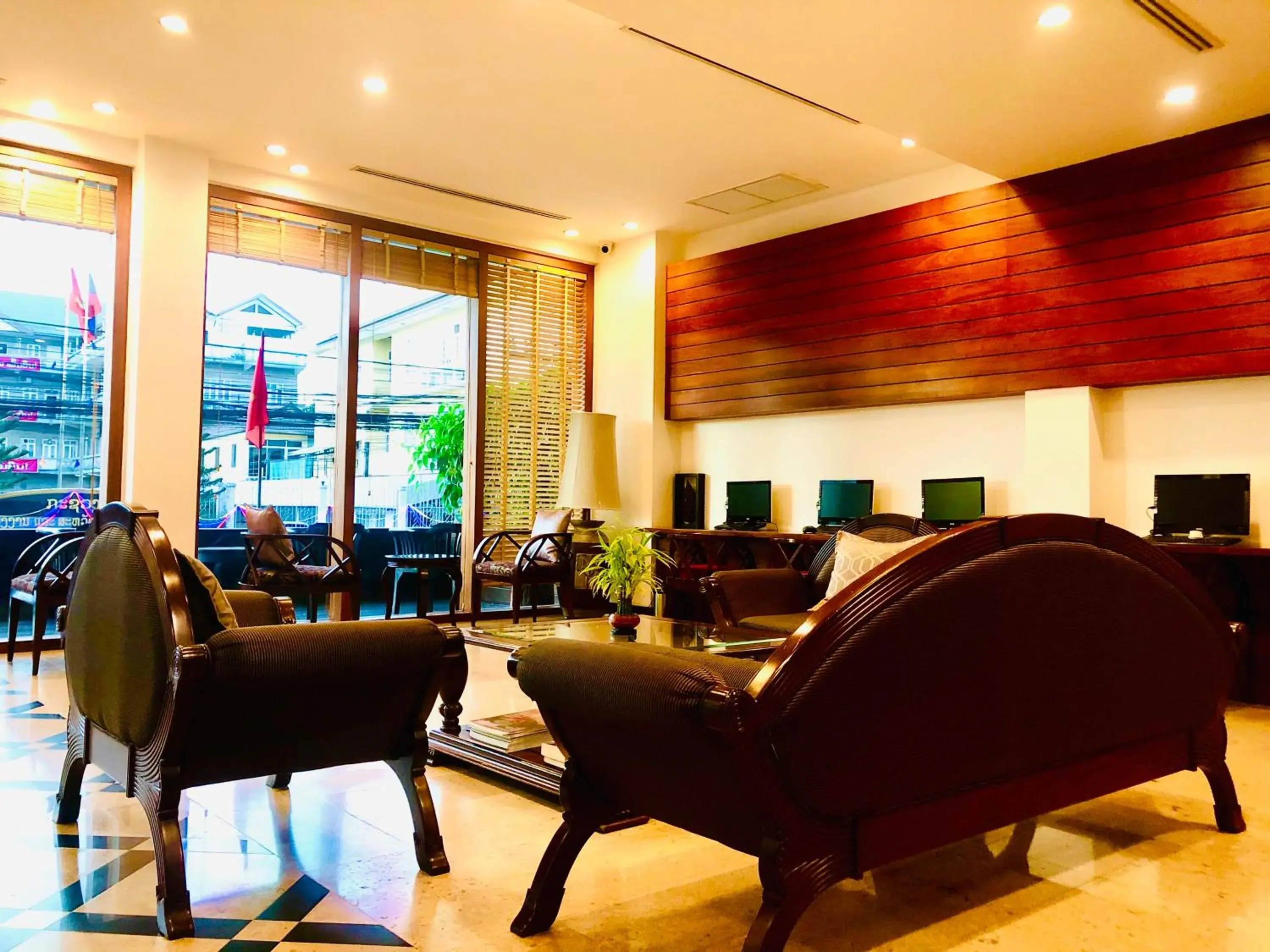 Lobby or reception in Sabaidee@Lao Hotel Vientiane Lobby or reception in Sabaidee@Lao Hotel Vientiane