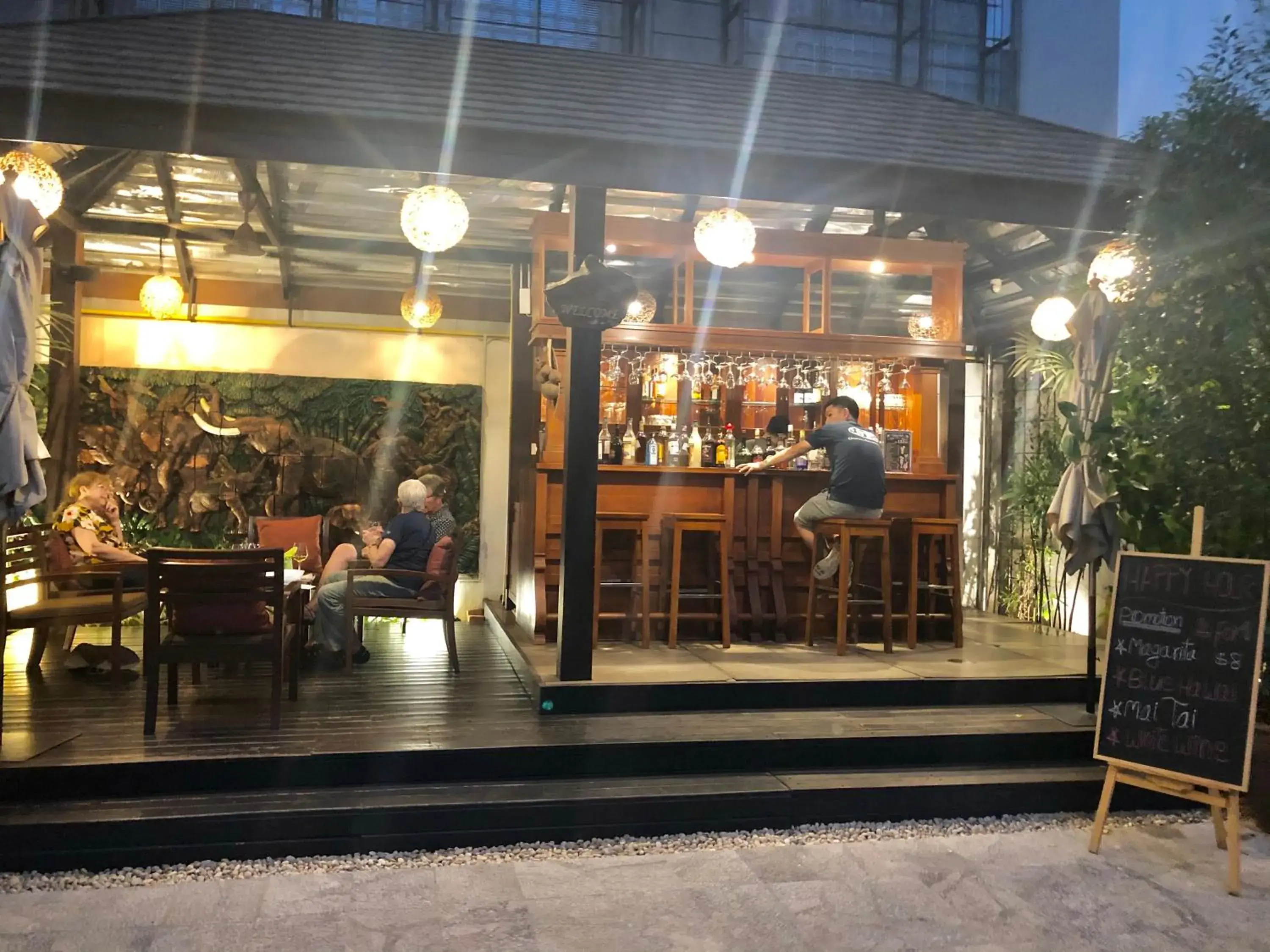 Lounge or bar in Sabaidee@Lao Hotel Vientiane Lounge or bar in Sabaidee@Lao Hotel Vientiane